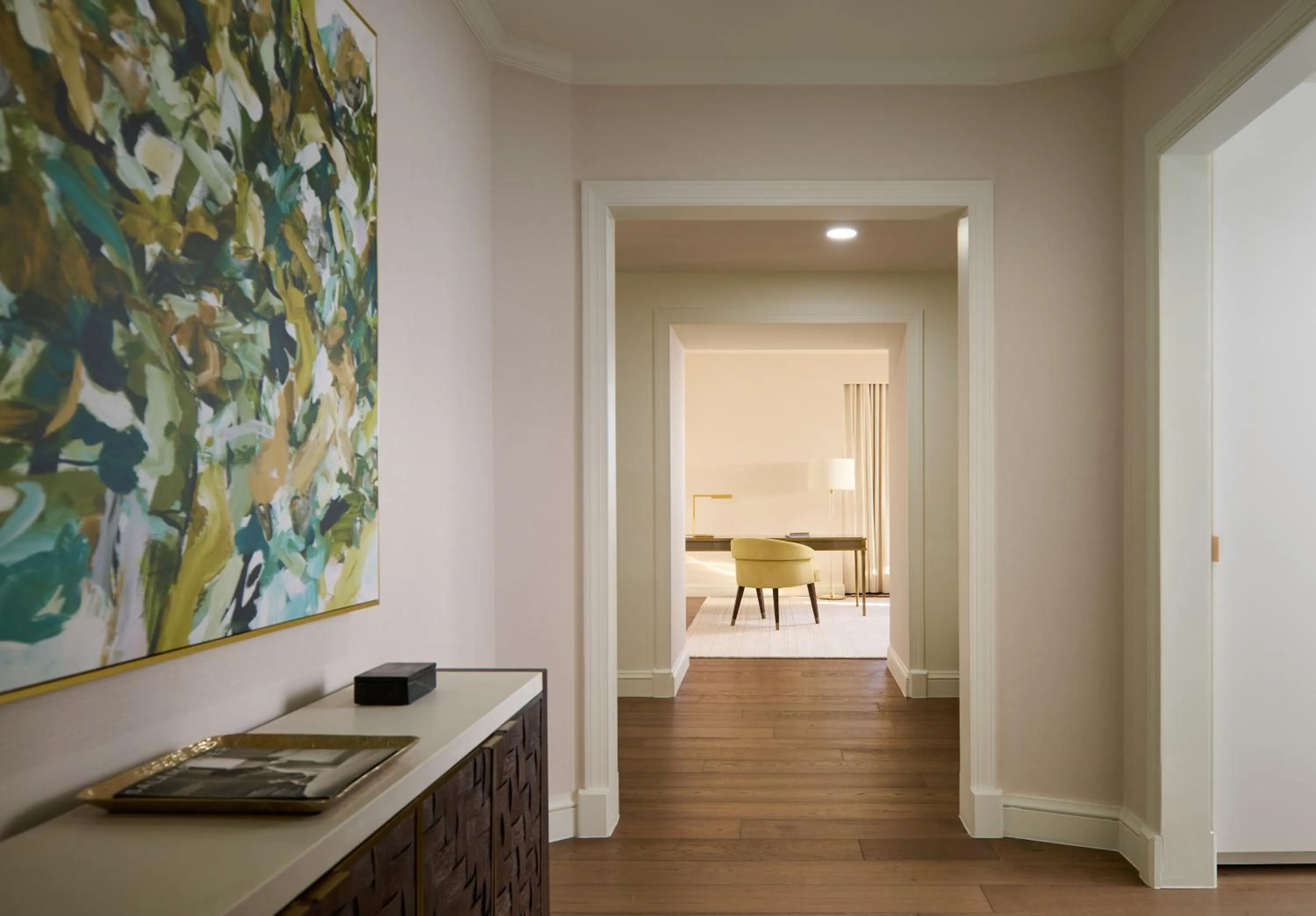 Living room in Salamander Washington DC