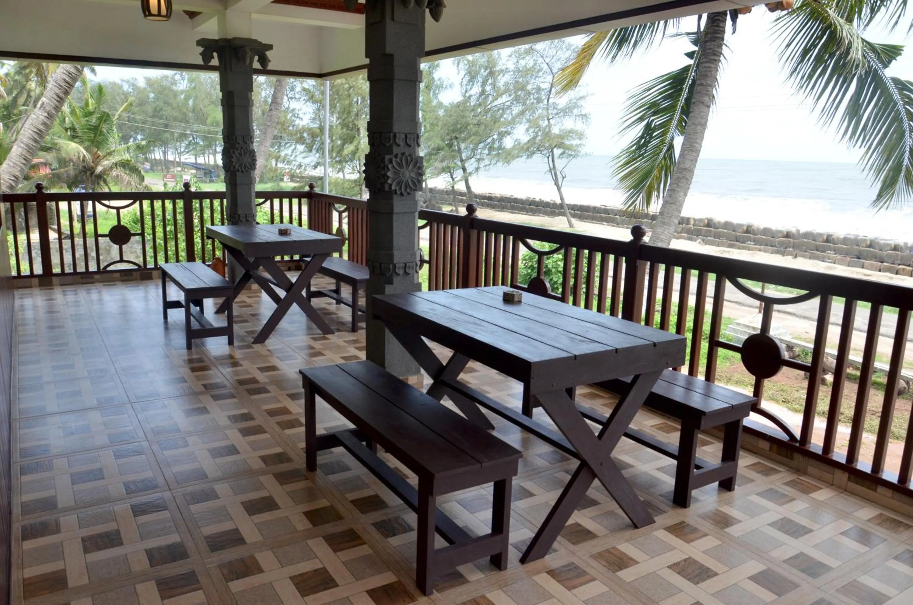 Patio in Sapphire Club Cherai Beach Villa