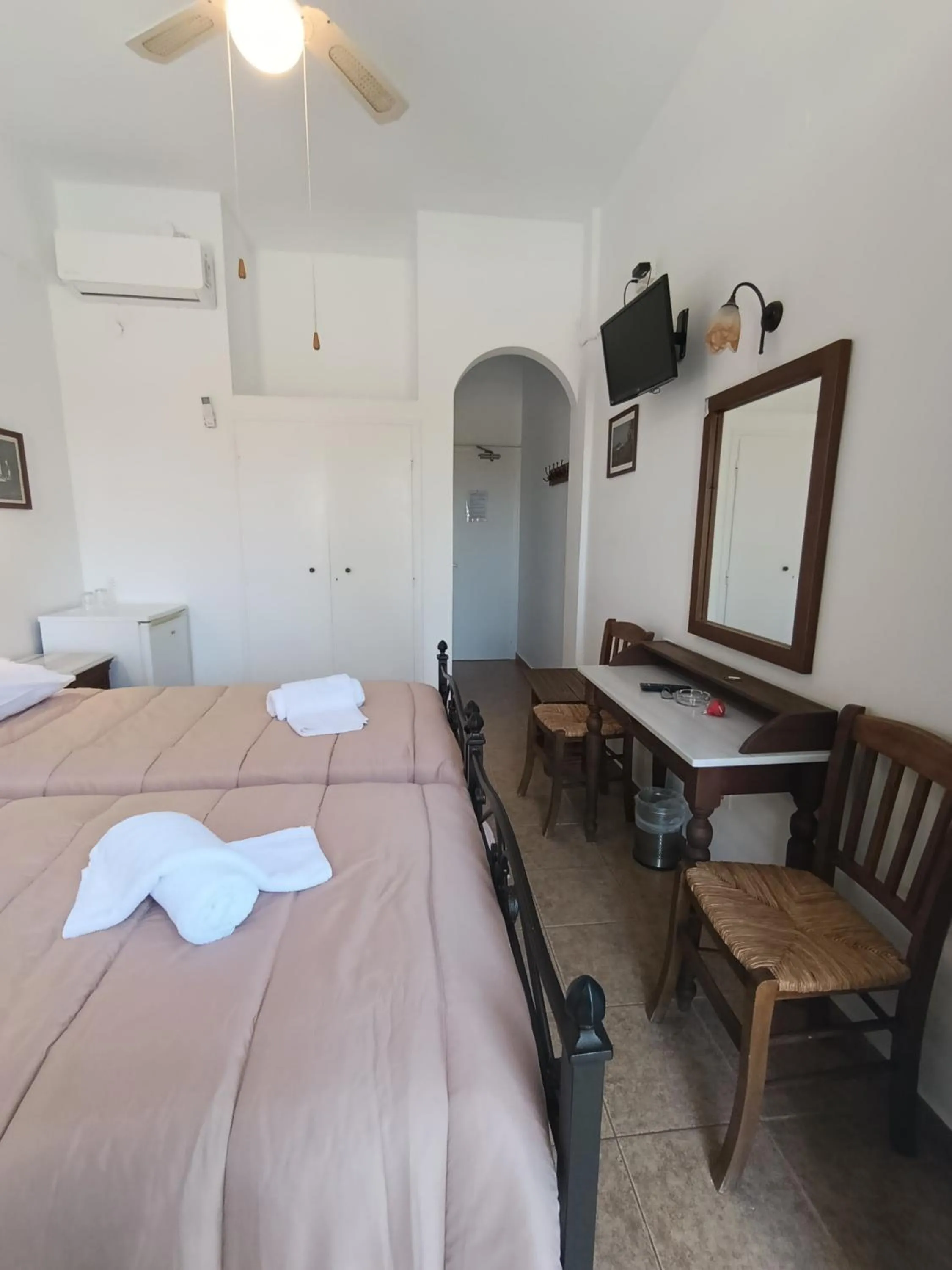 Bedroom in Afroditi Hotel