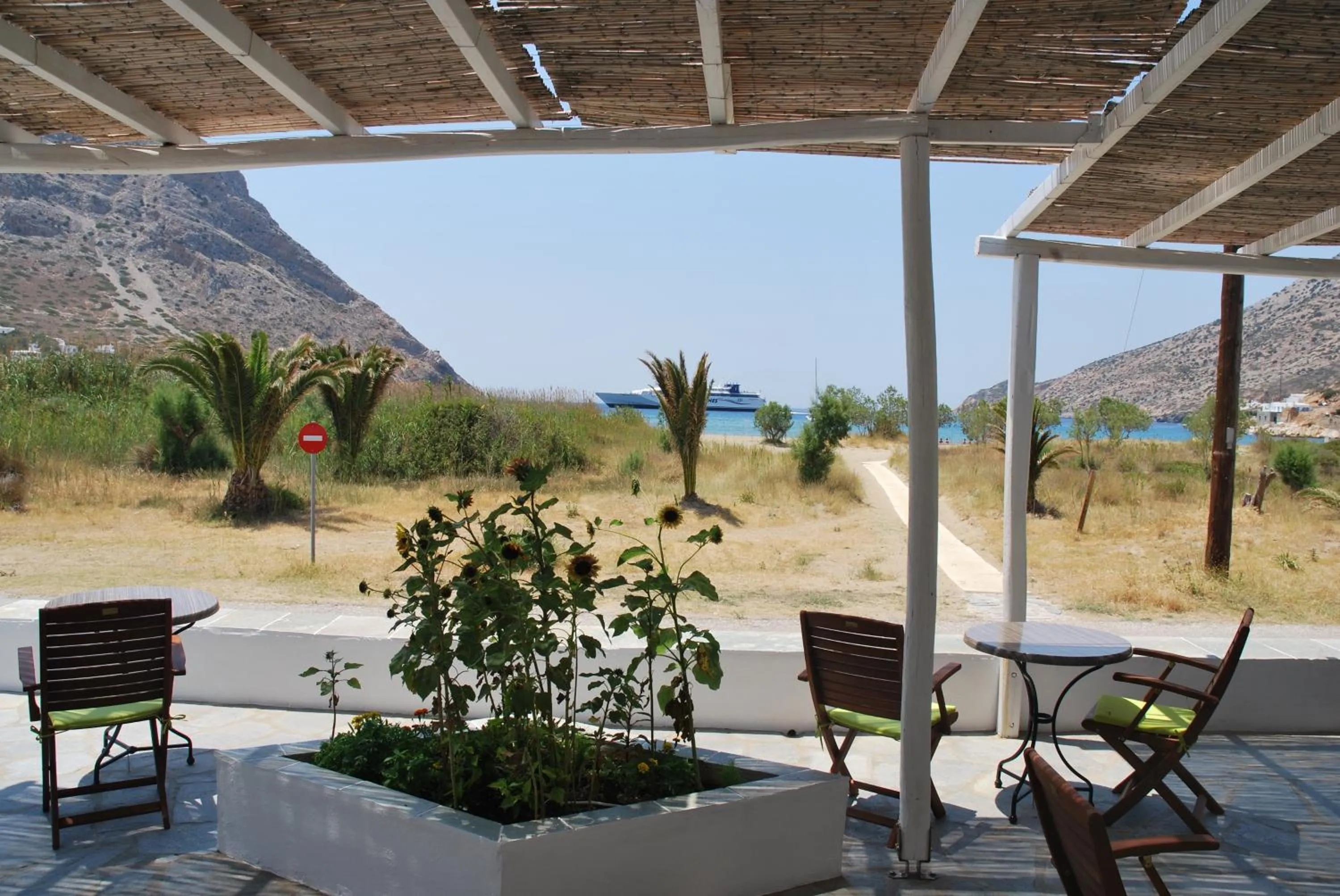 Balcony/Terrace in Afroditi Hotel