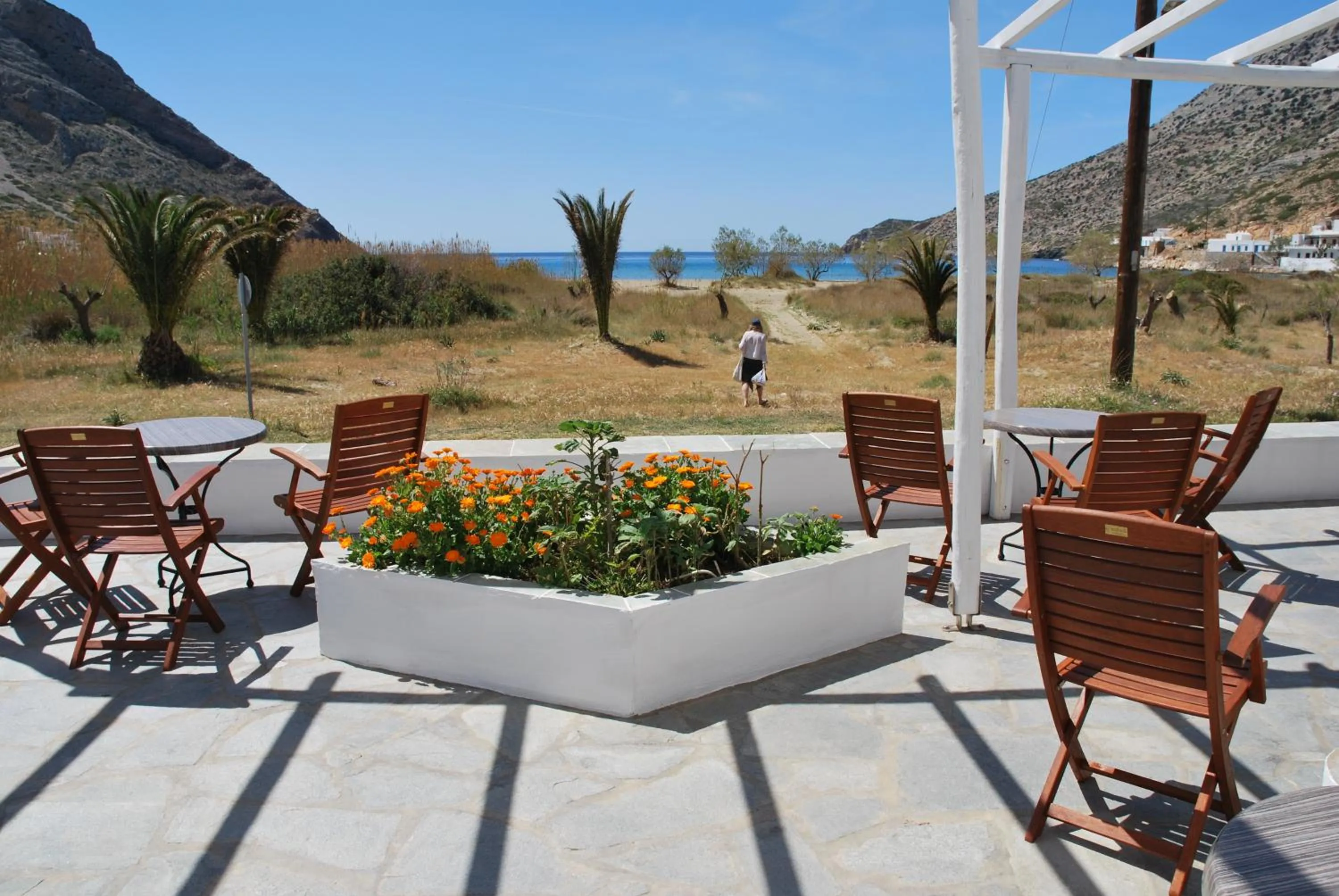 Balcony/Terrace in Afroditi Hotel