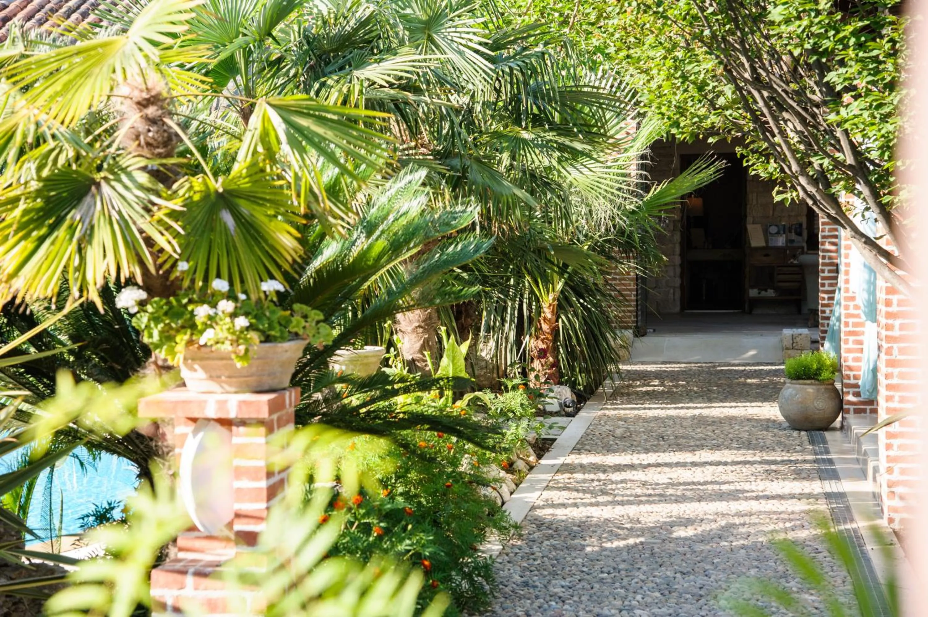 Garden in Achtis Hotel