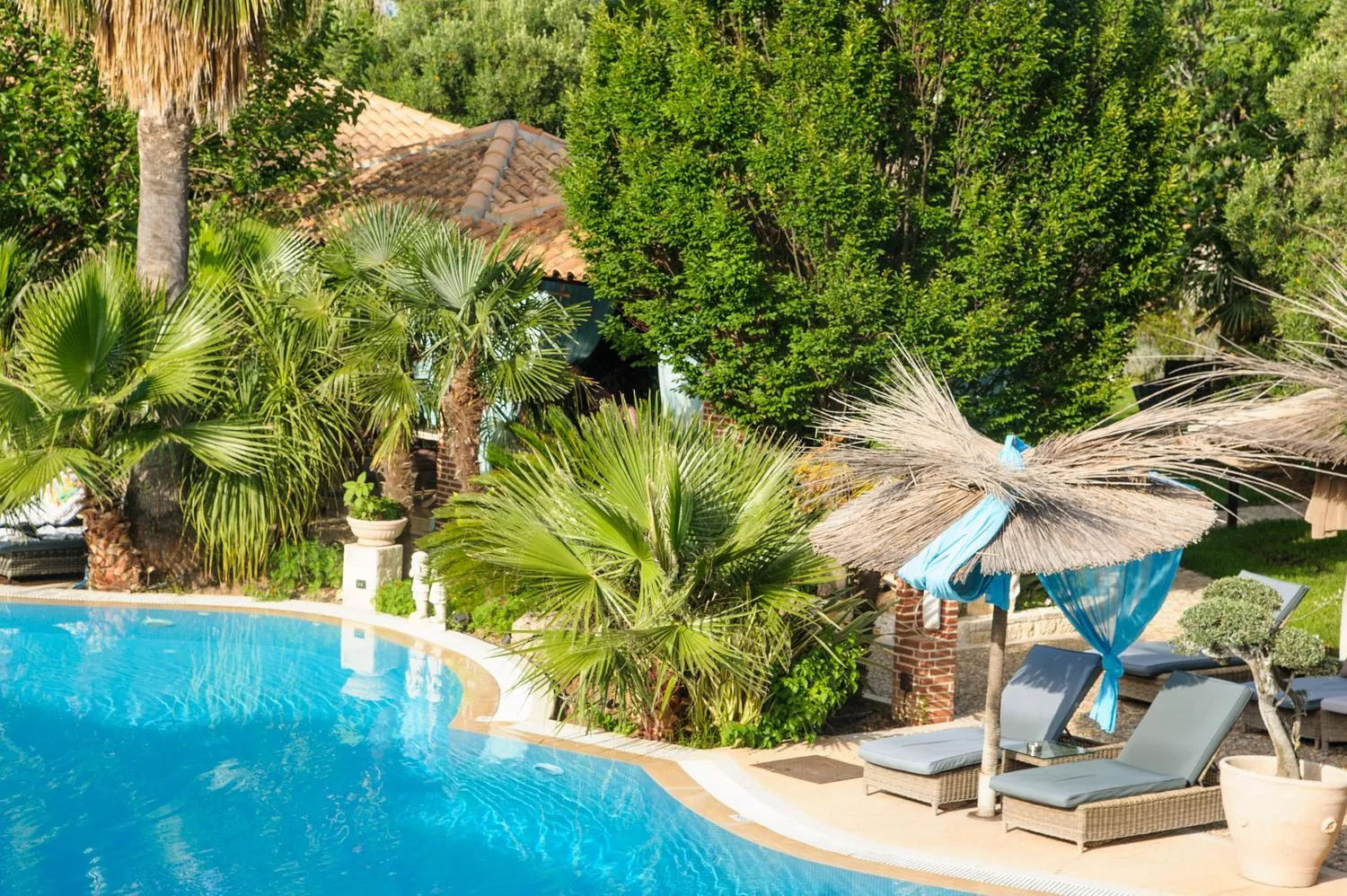 Natural landscape in Achtis Hotel