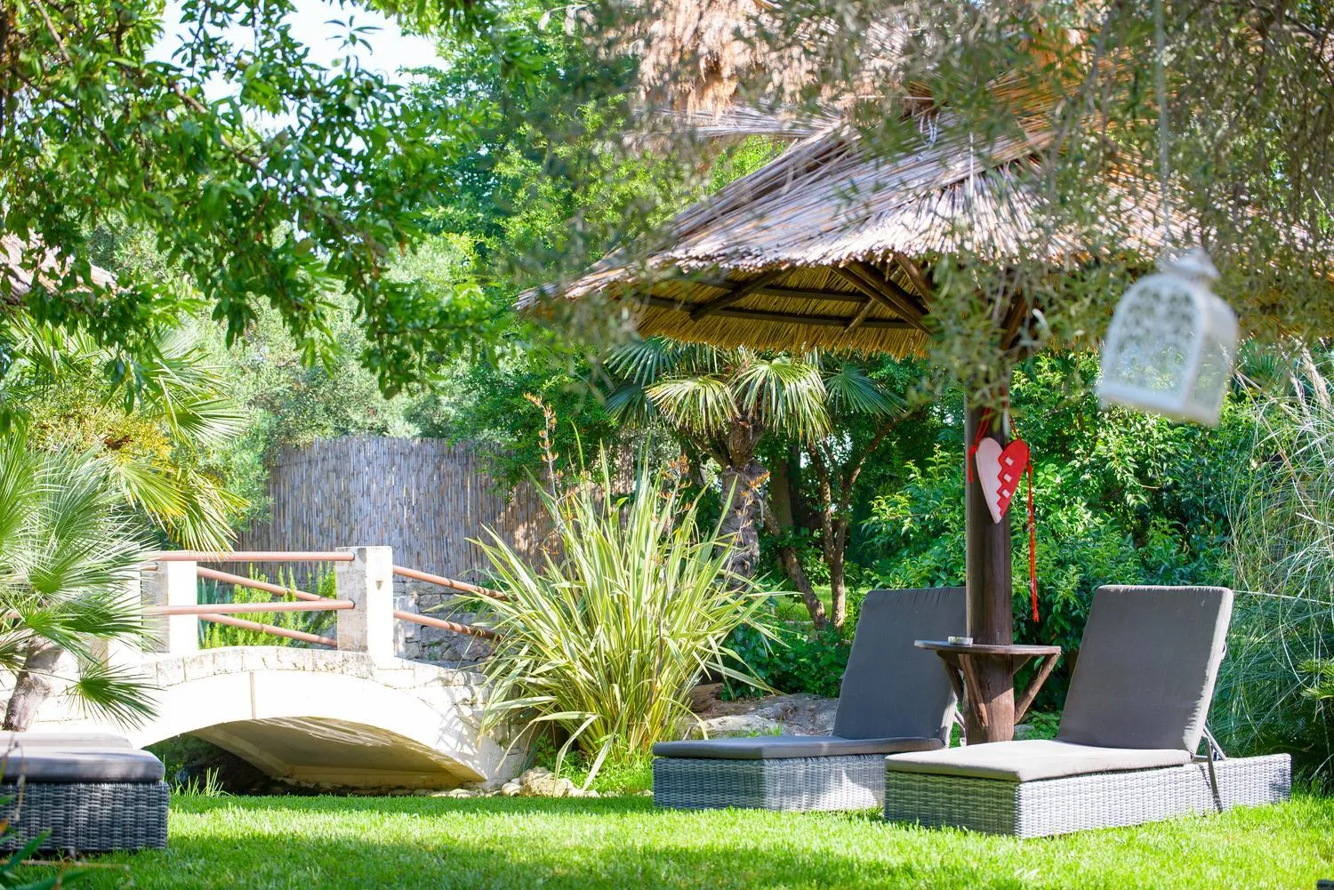 Garden in Achtis Hotel