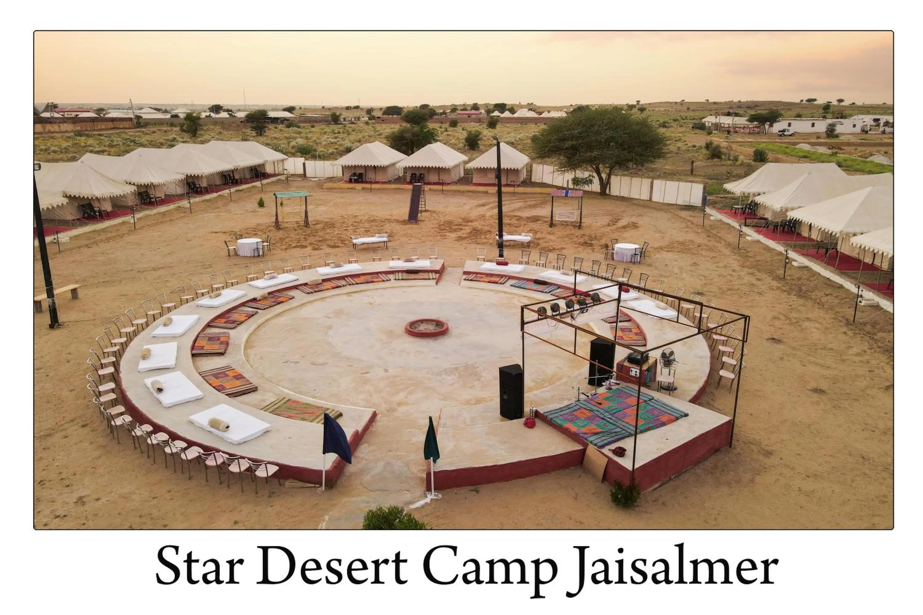 Breakfast in Star Desert Camp Jaisalmer