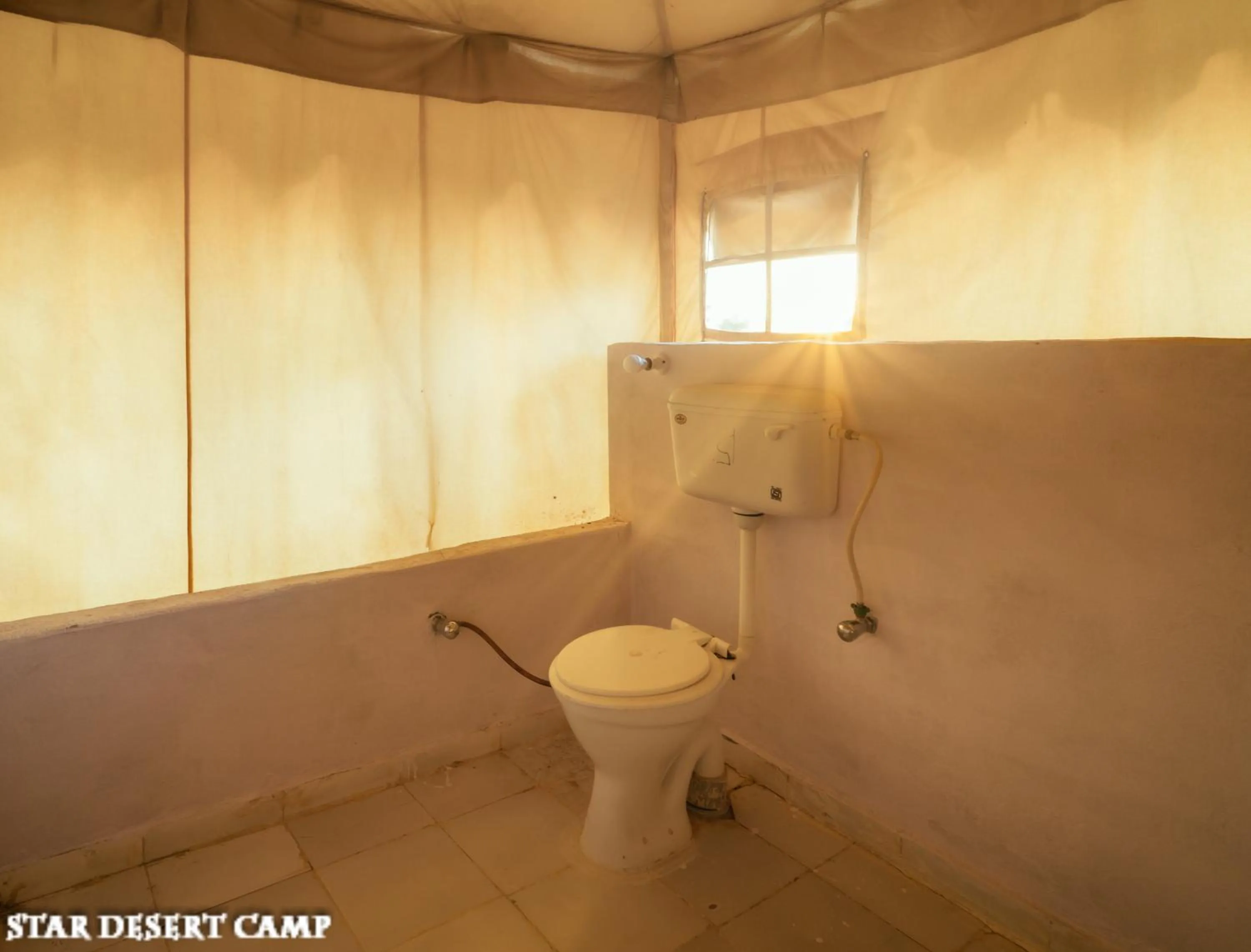 Shower in Star Desert Camp Jaisalmer