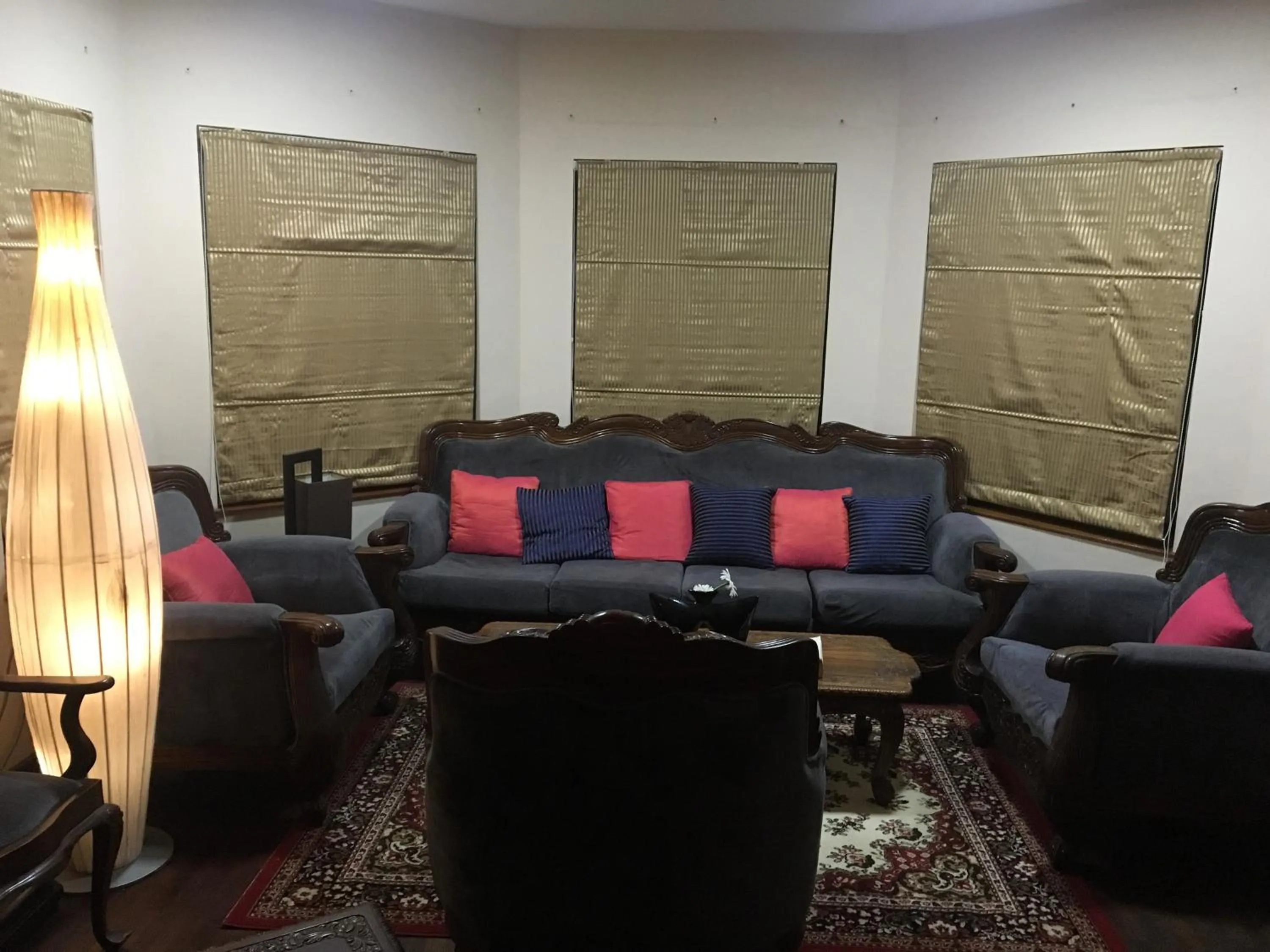 Seating area in Lady Horton Bungalow