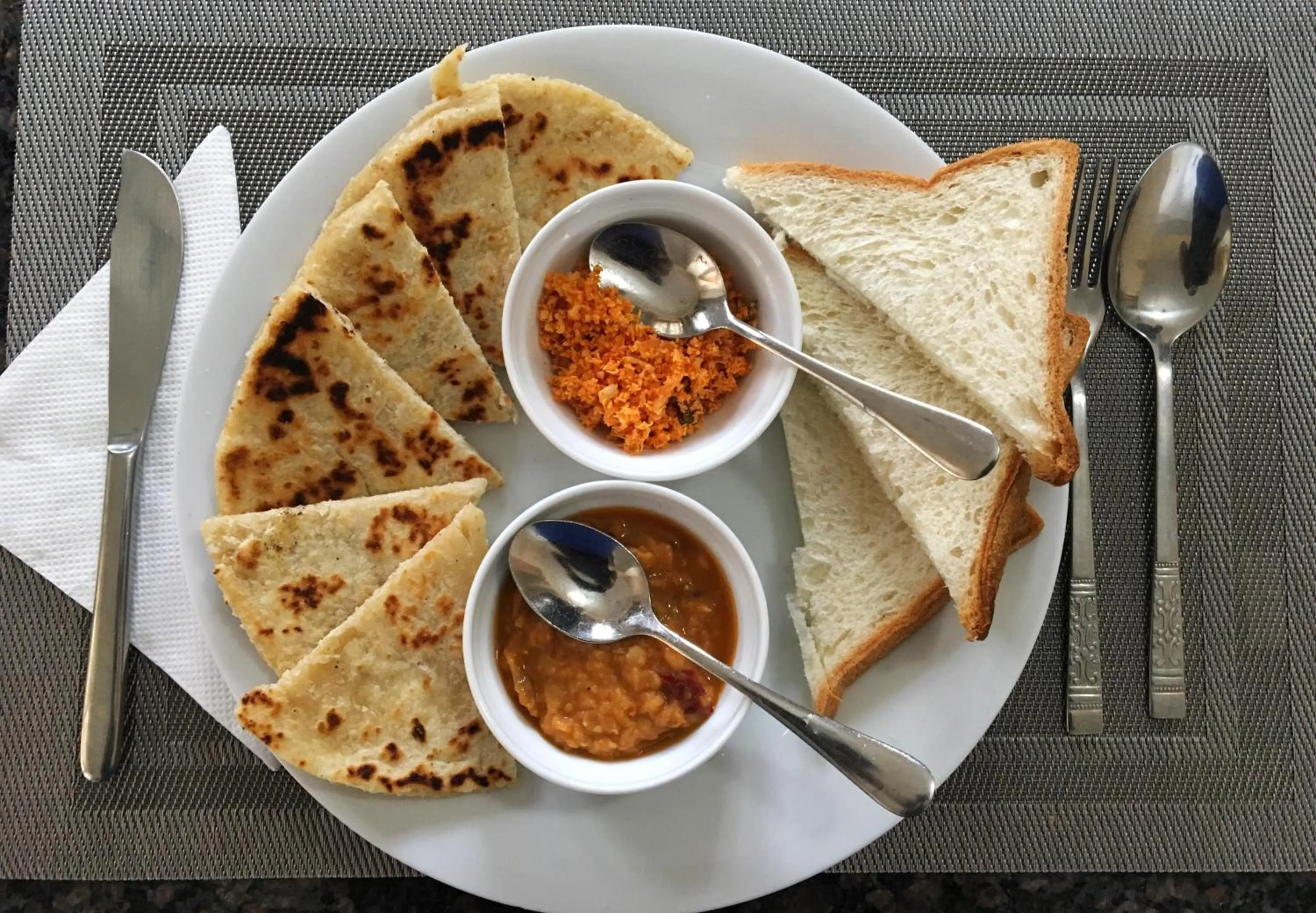 Food close-up in Lady Horton Bungalow