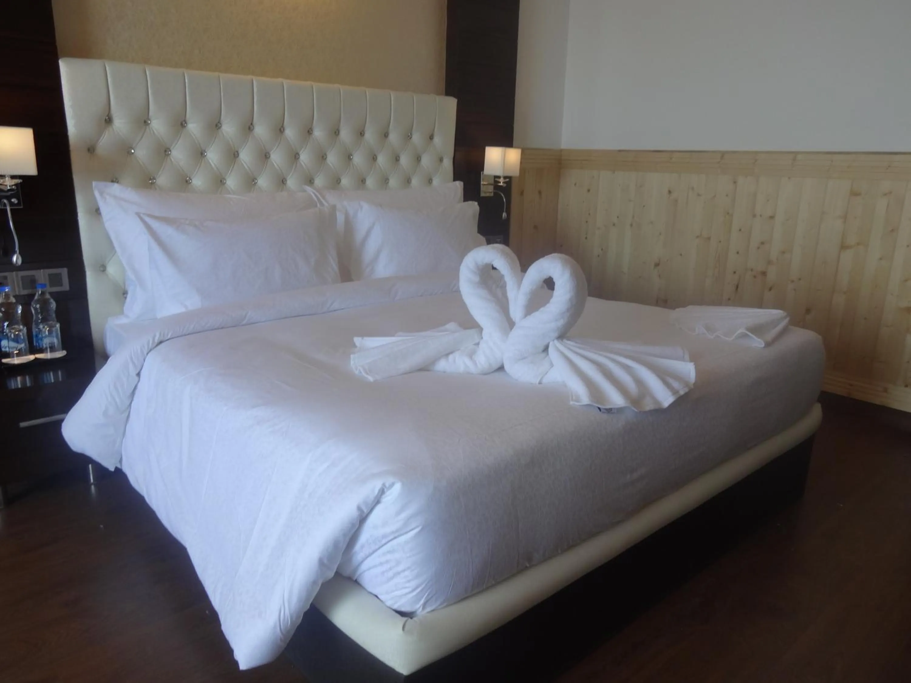 Bed in Hotel Dhroov By Mystical Views