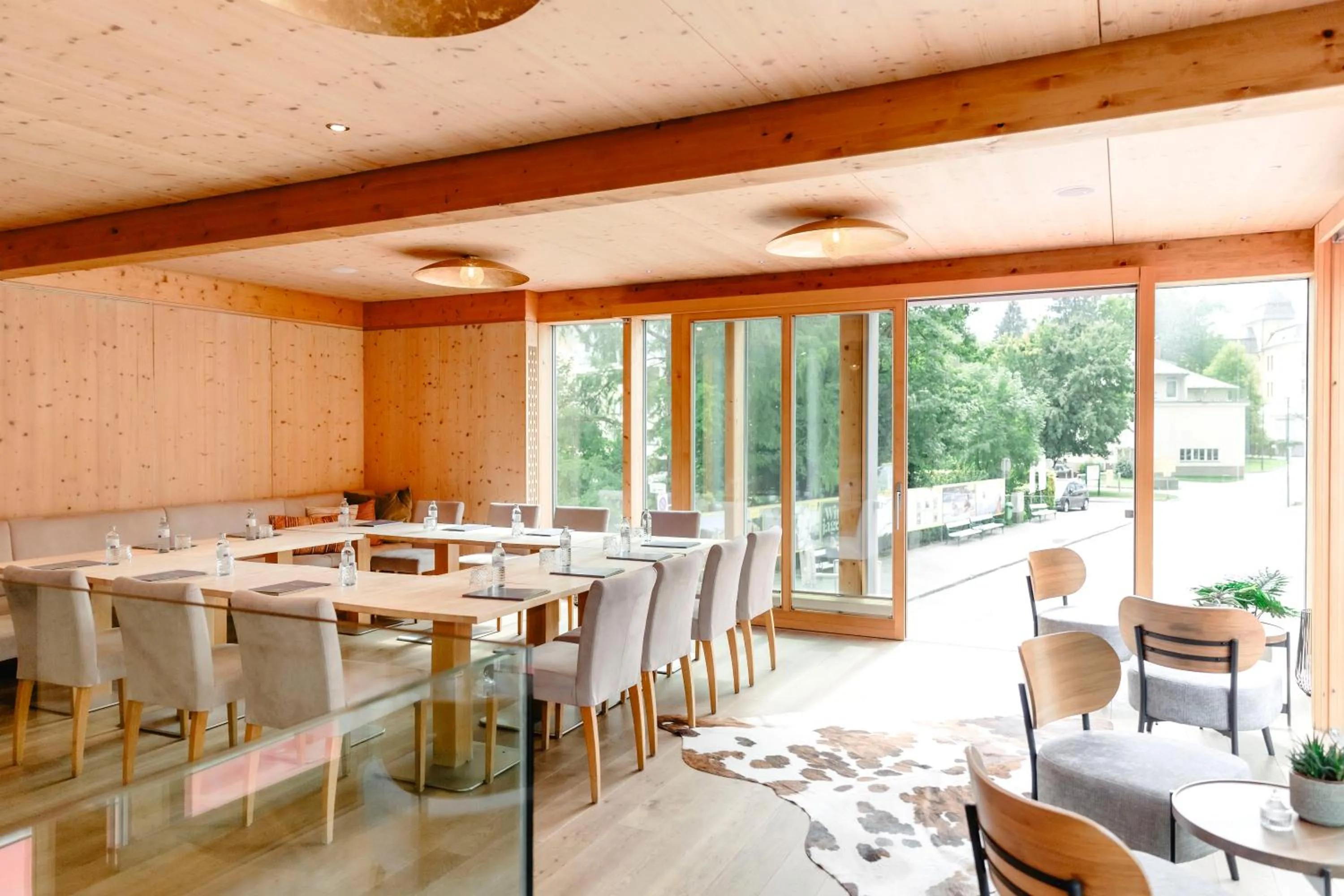 Restaurant/places to eat in Boutiquehotel Hubertushof