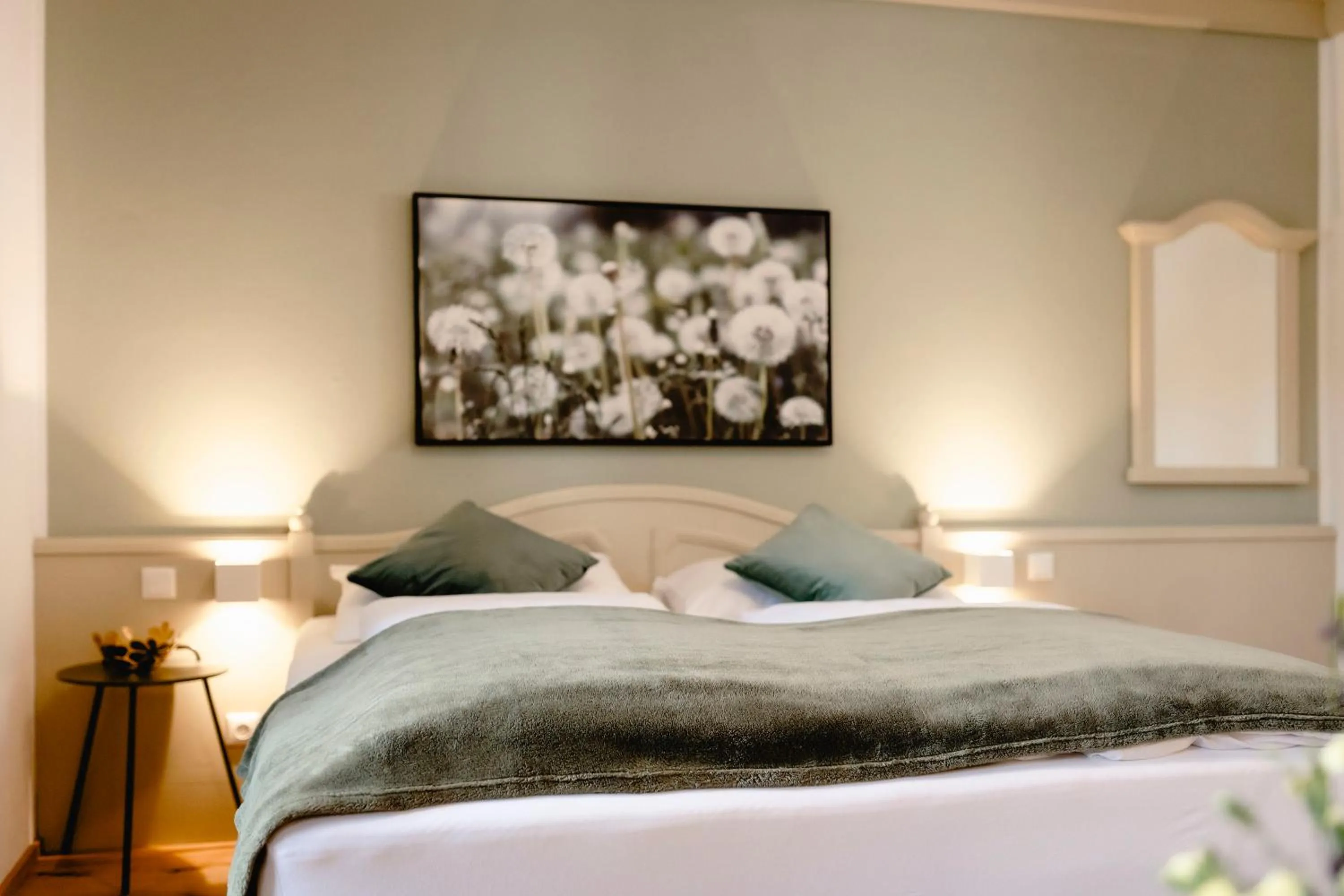 Bedroom, Bed in Boutiquehotel Hubertushof