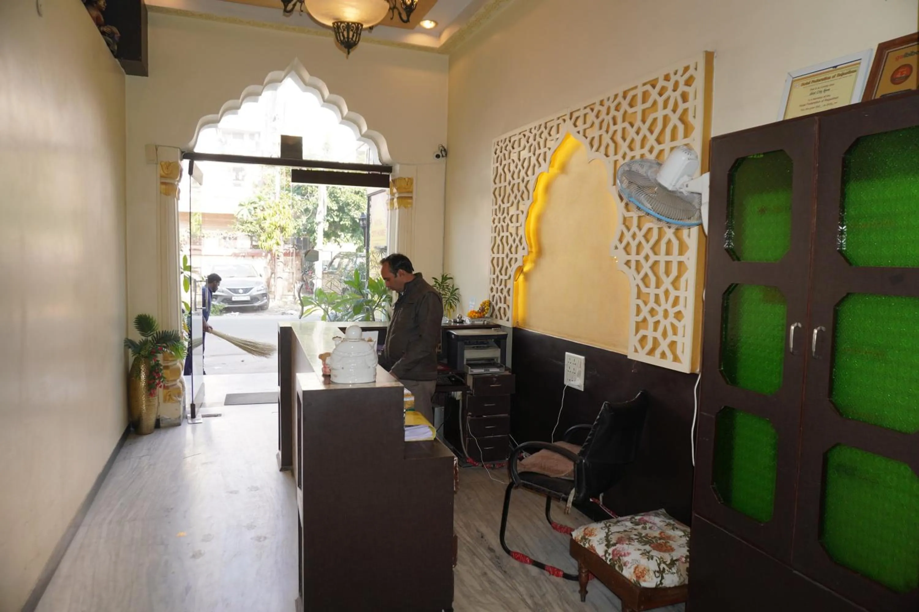 Lobby or reception in Hotel City Home - A Heritage Hotel