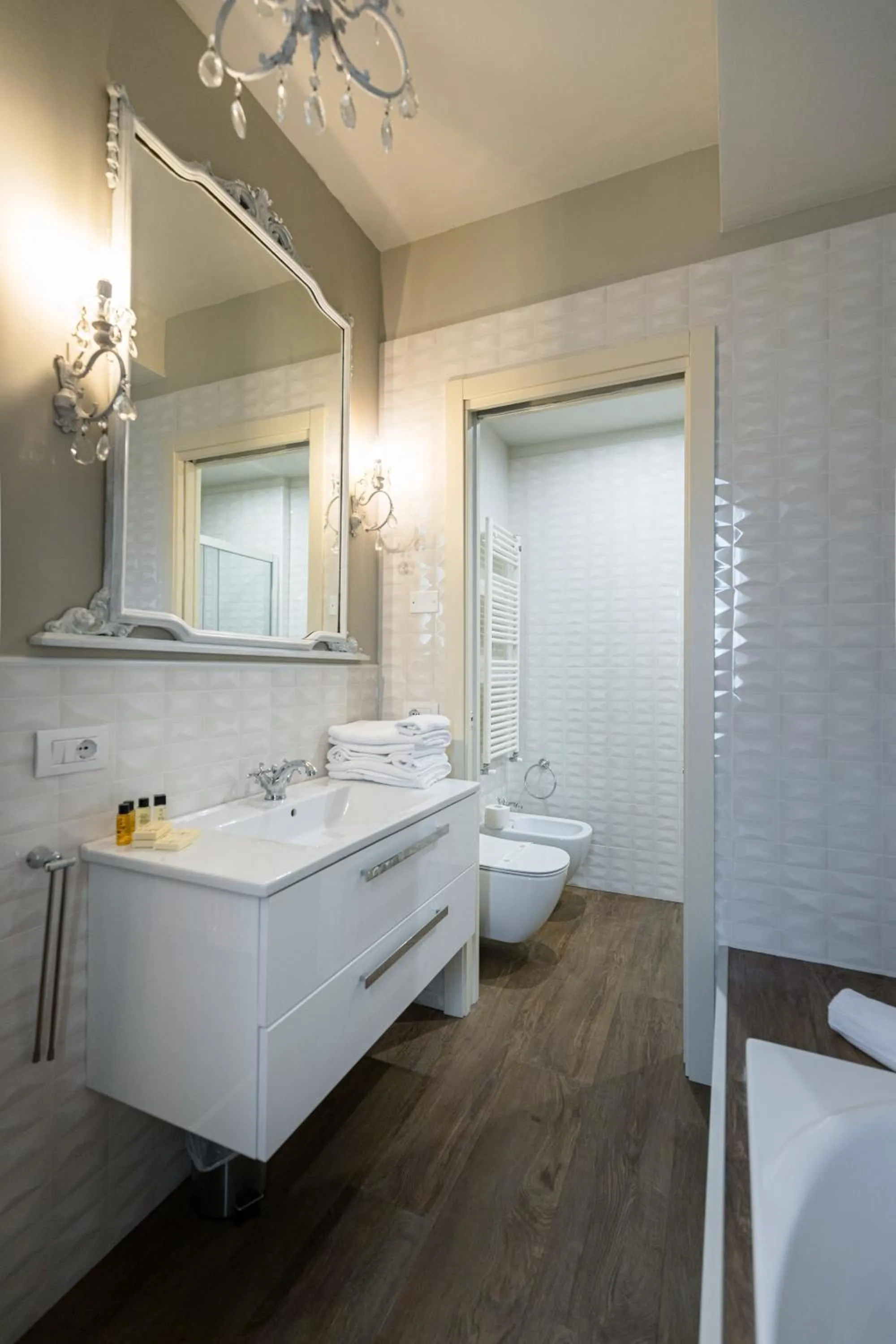 Bathroom in Hotel Serenella