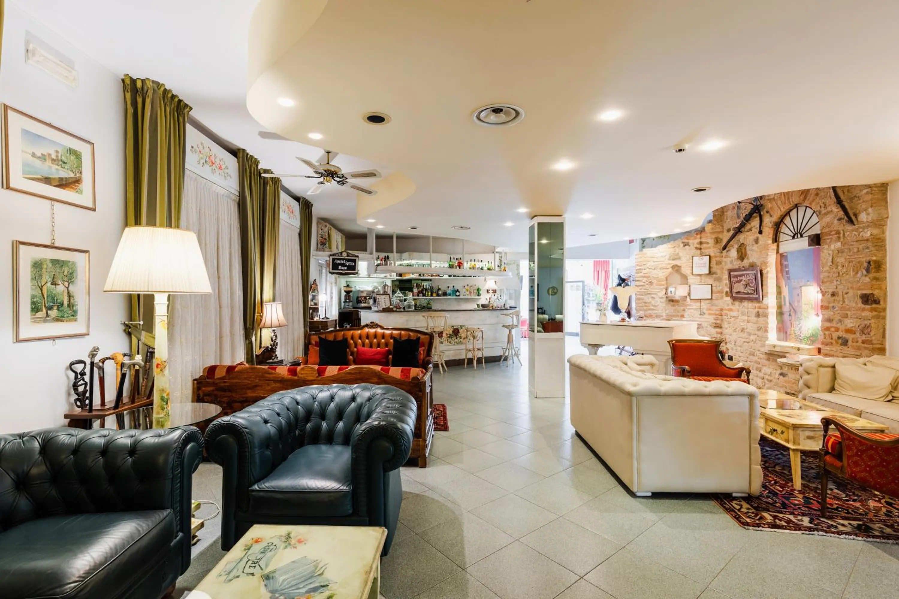 Living room in Hotel Serenella