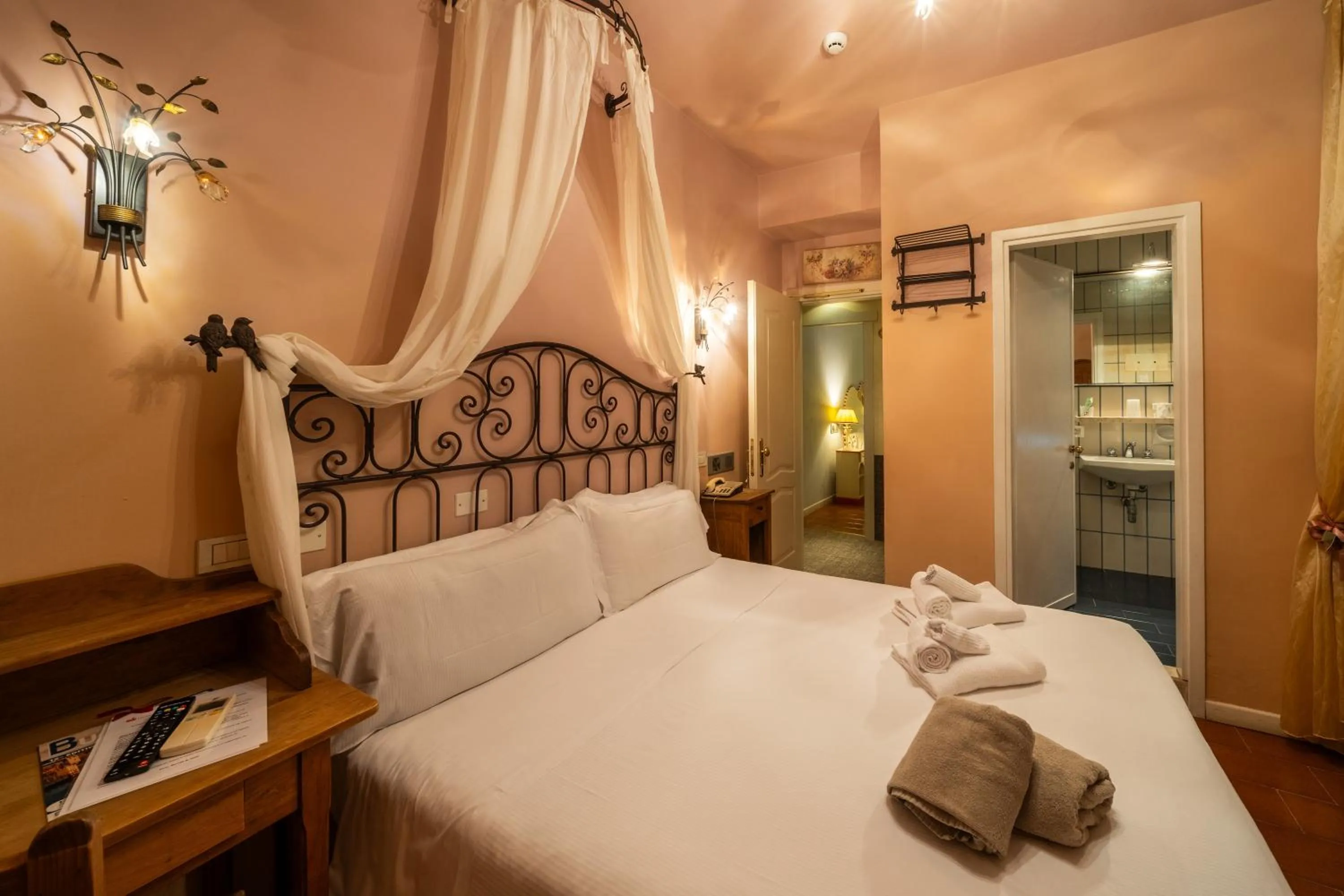 Bed in Hotel Serenella