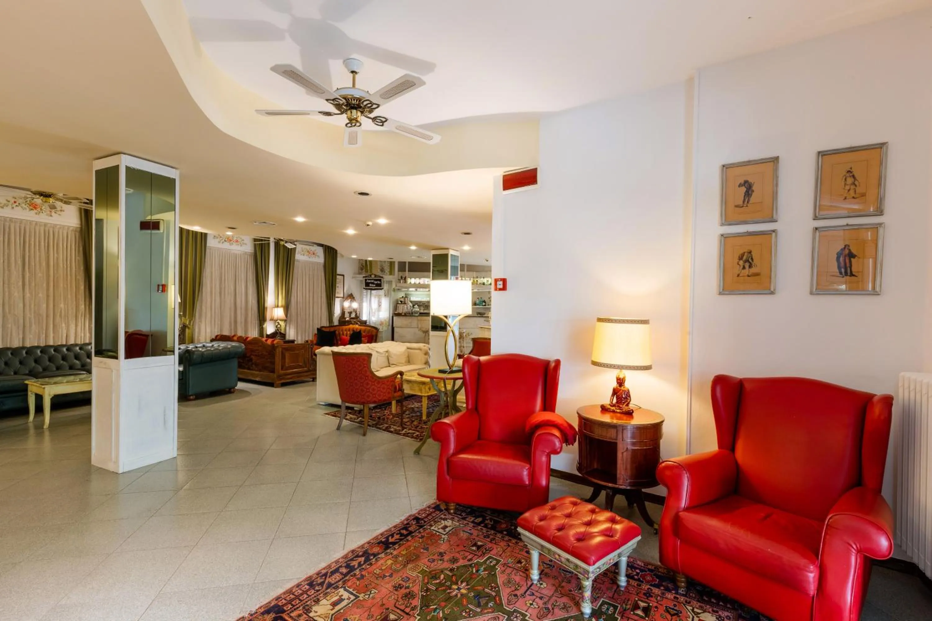 Living room in Hotel Serenella