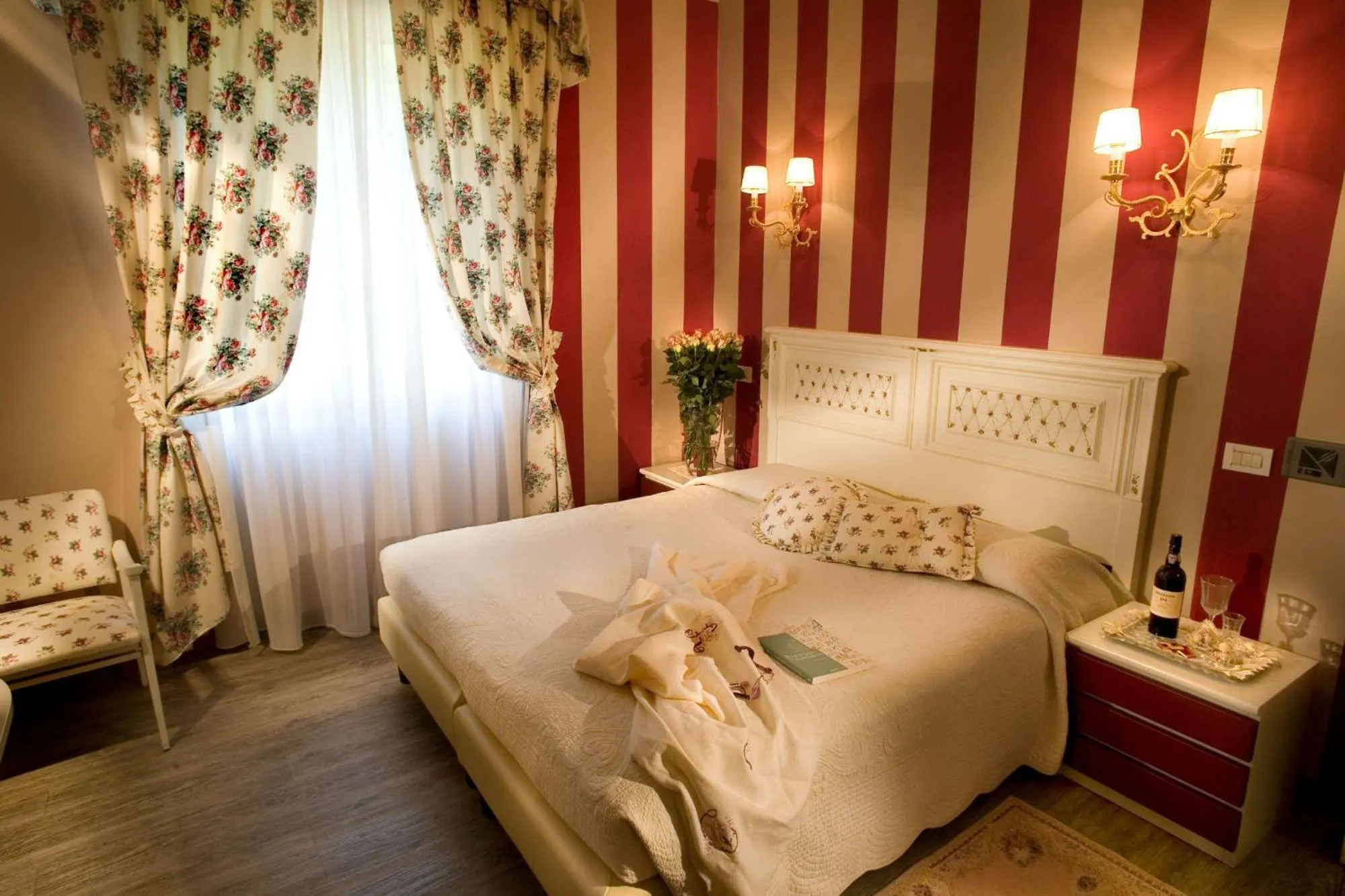 Bed in Hotel Serenella