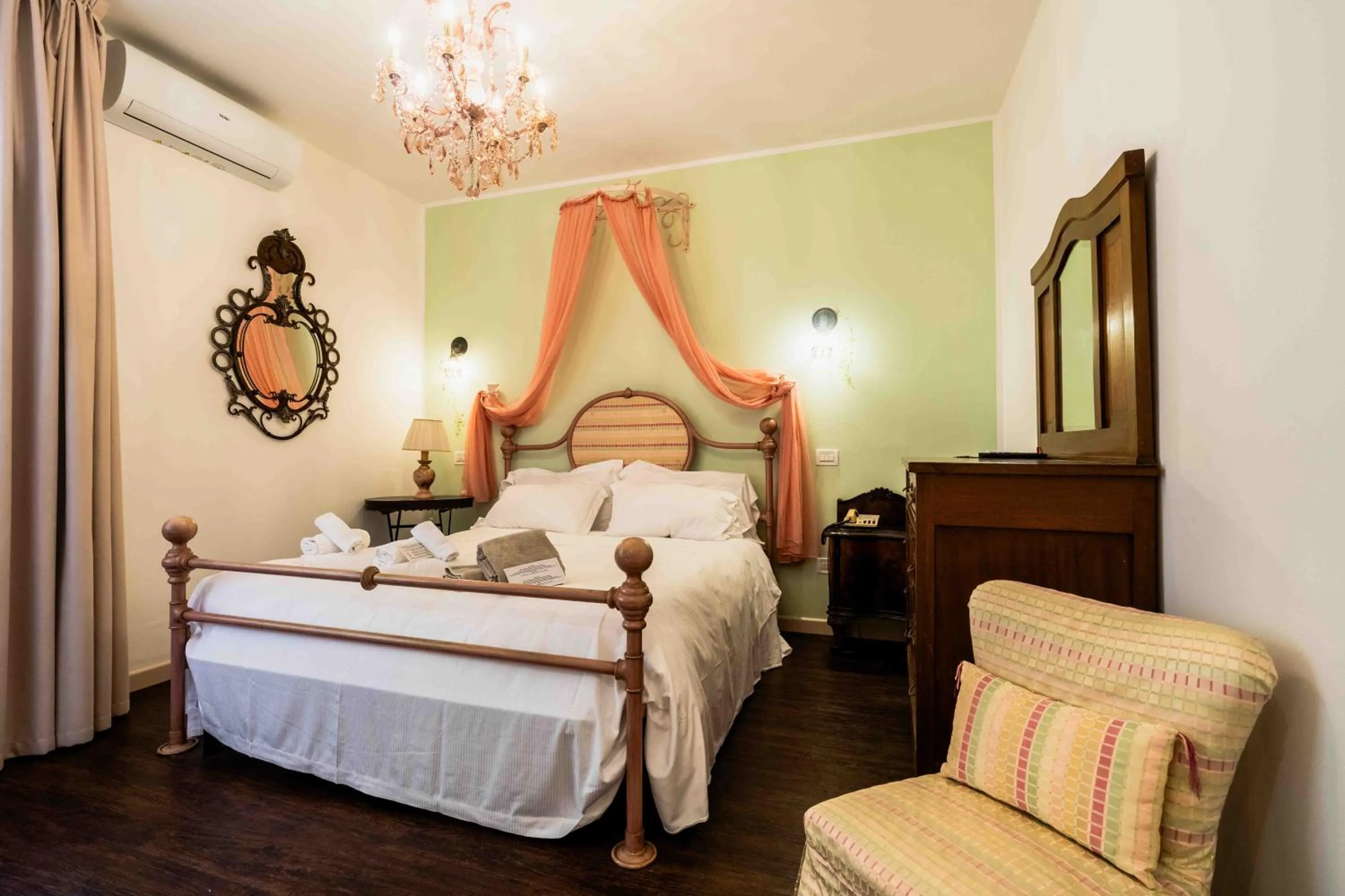 Bed in Hotel Serenella