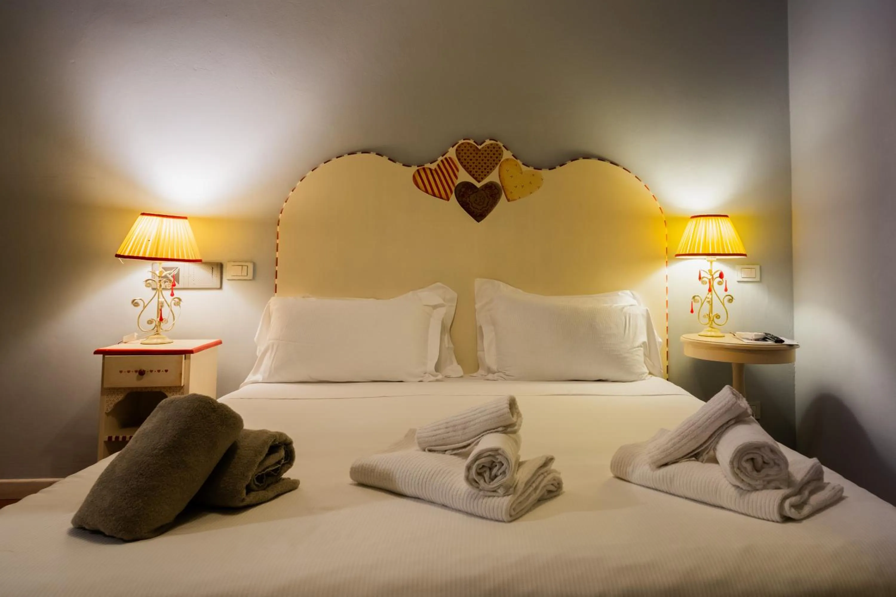 Bed in Hotel Serenella