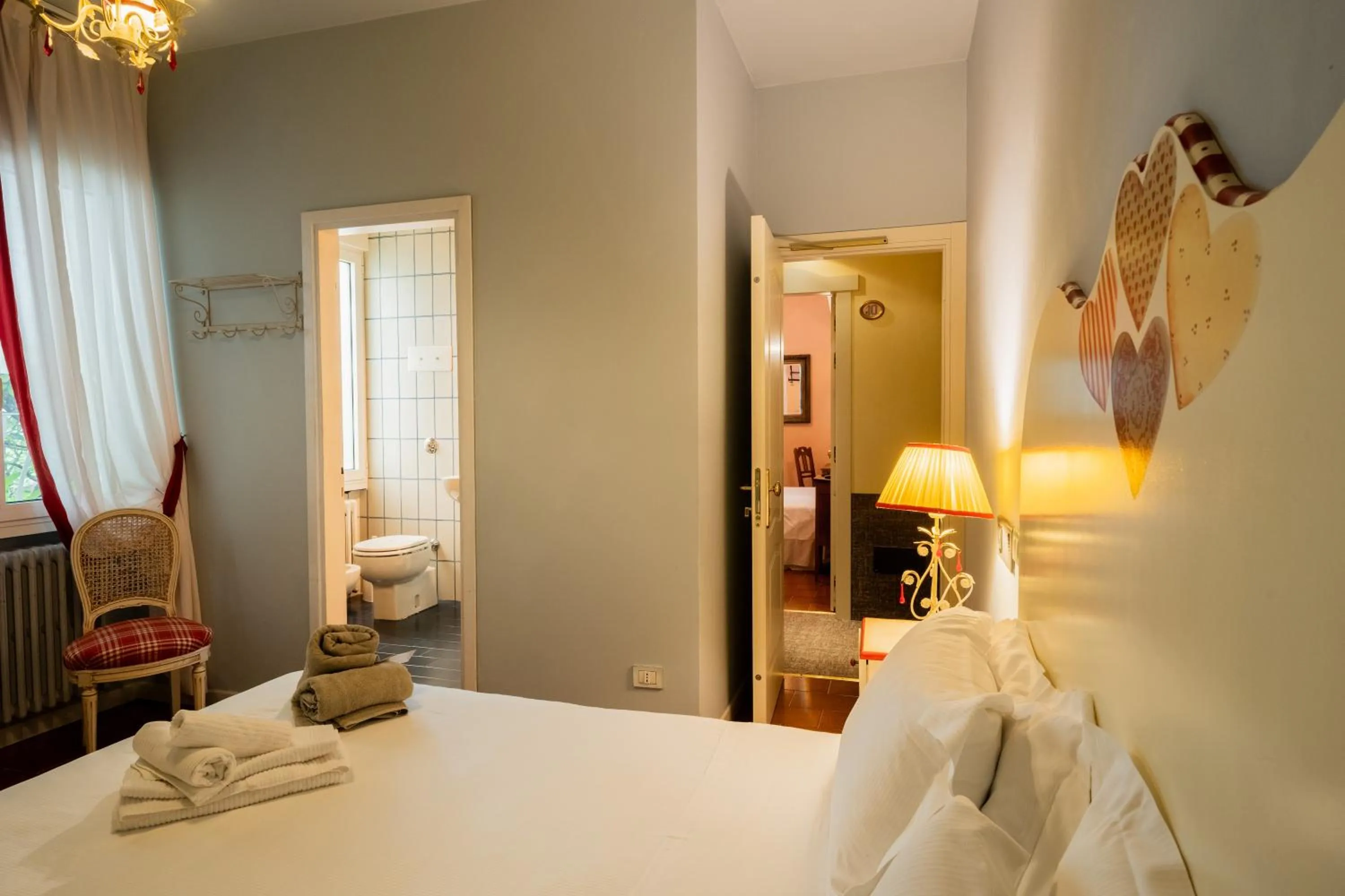 Bed in Hotel Serenella