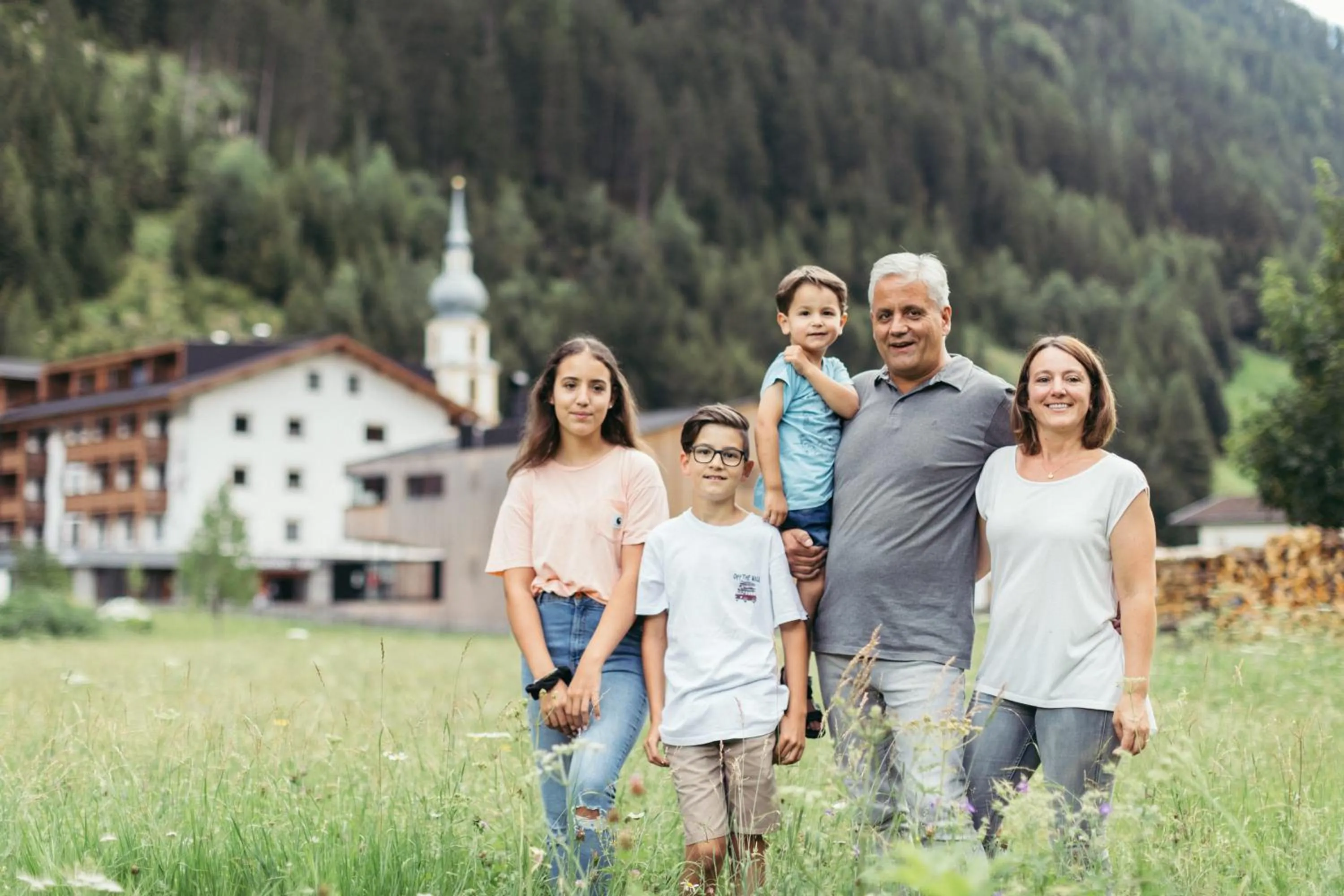 Family in Hotel Kirchenwirt