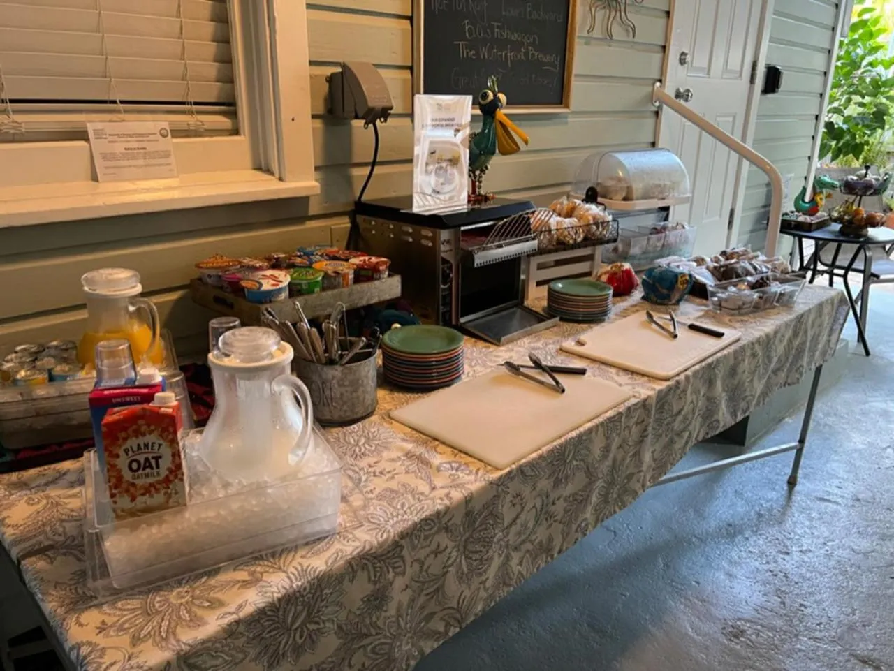 Continental breakfast in The Grand Guesthouse