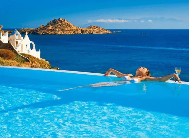 Swimming pool in Petasos Beach Resort & Spa - Small Luxury Hotels of the World