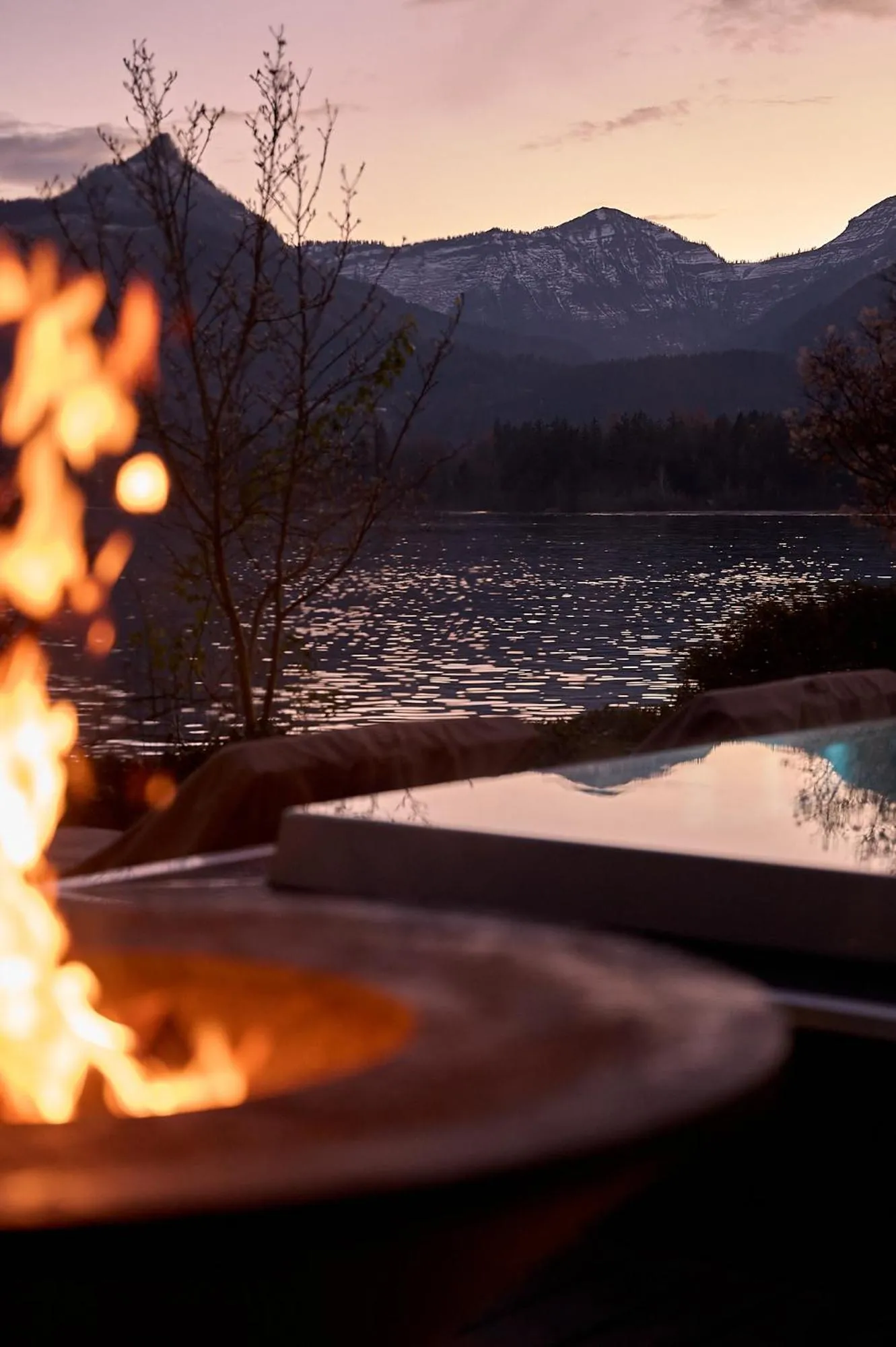 Lake view in Hotel Seevilla Wolfgangsee