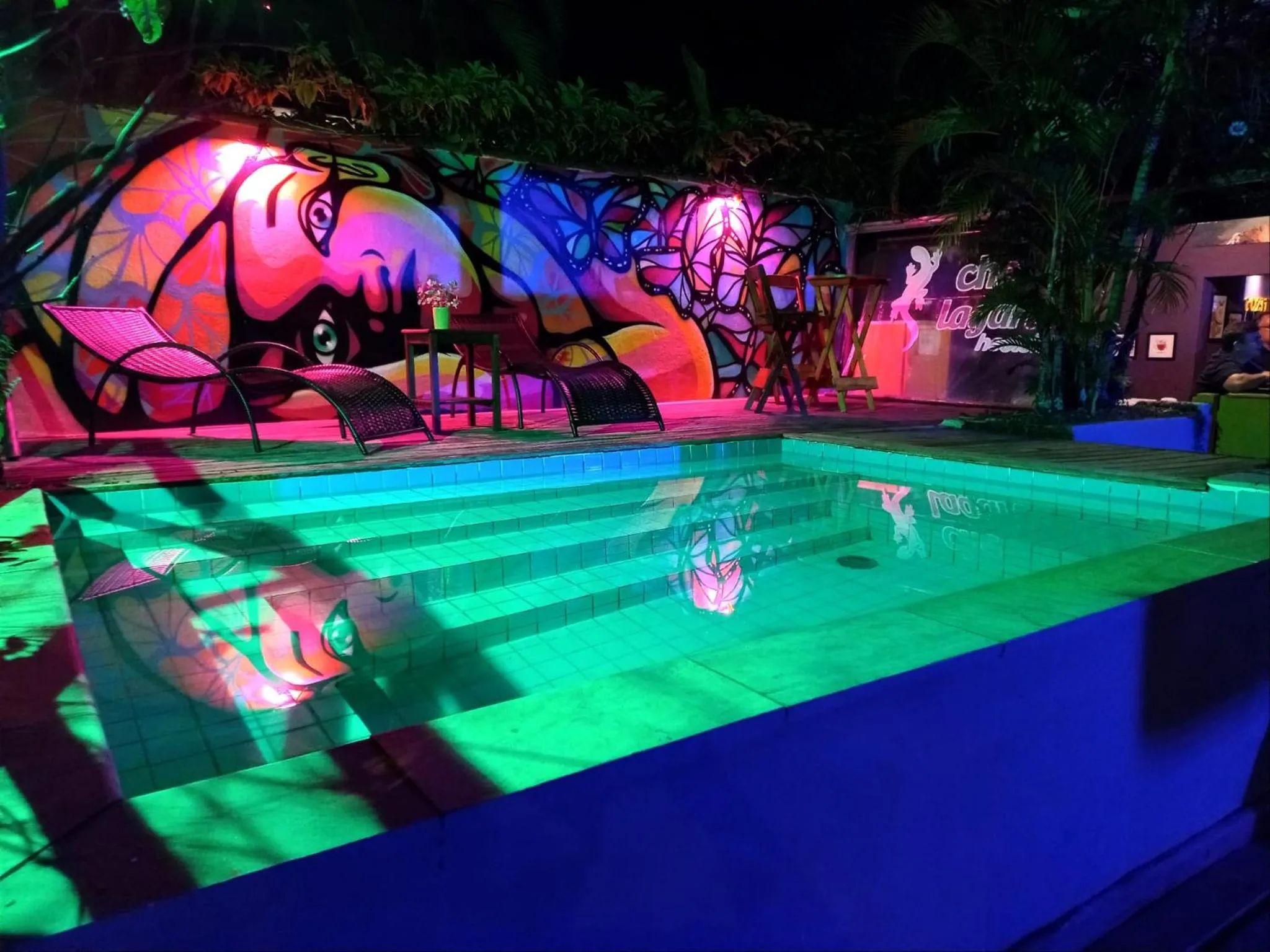 Swimming pool in Che Lagarto Paraty