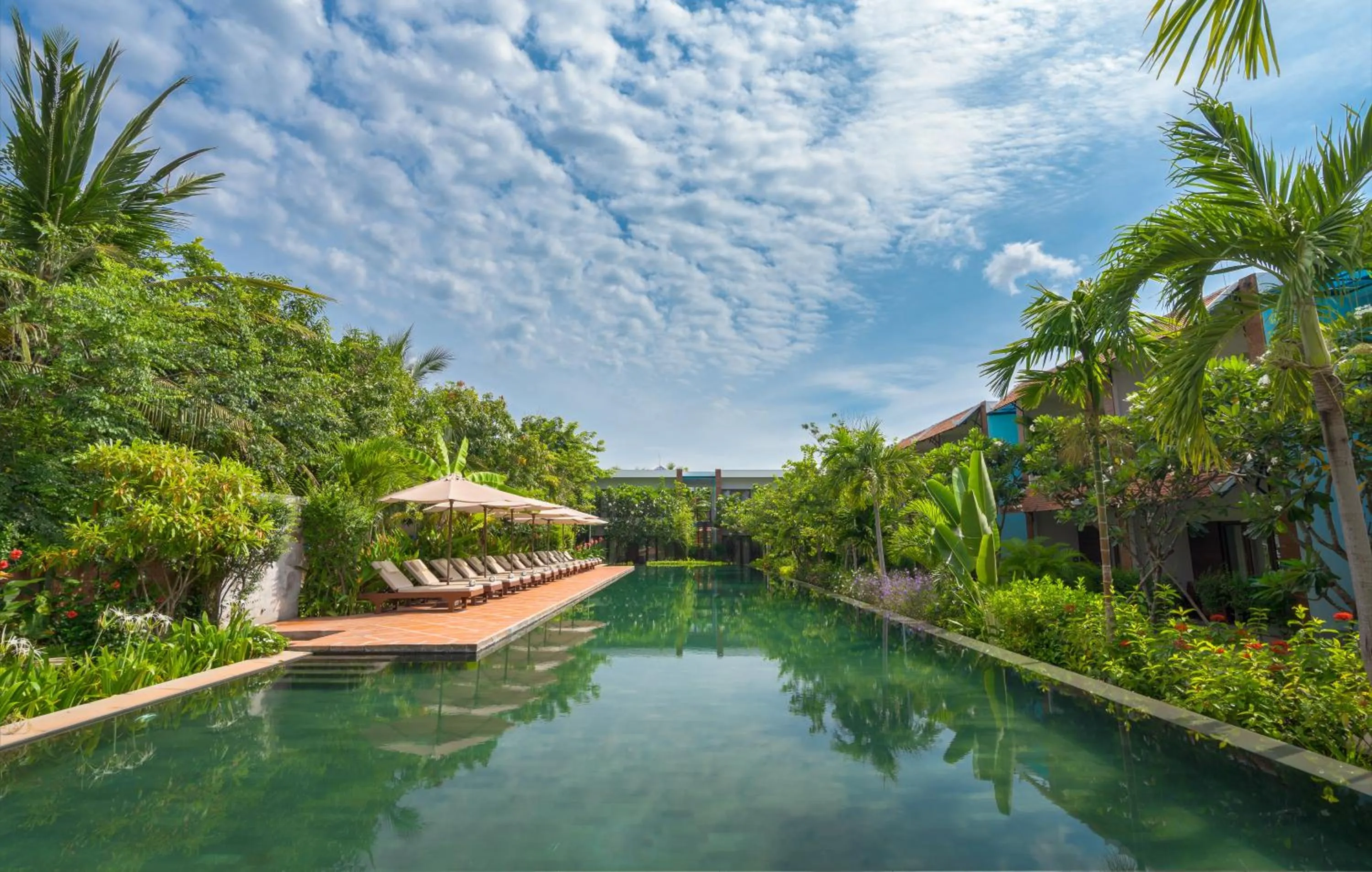 Property building in Khmer House Resort