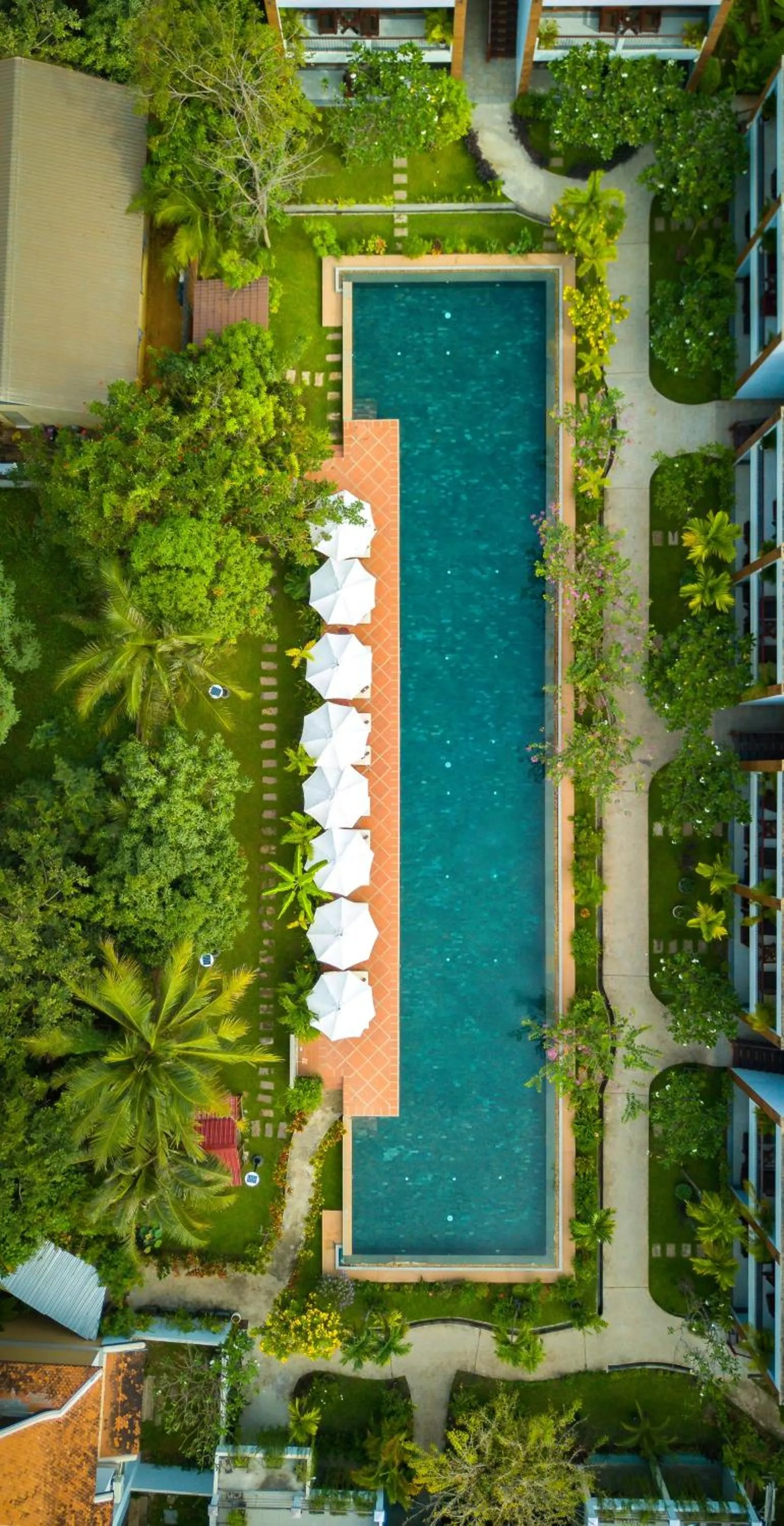 Swimming pool in Khmer House Resort