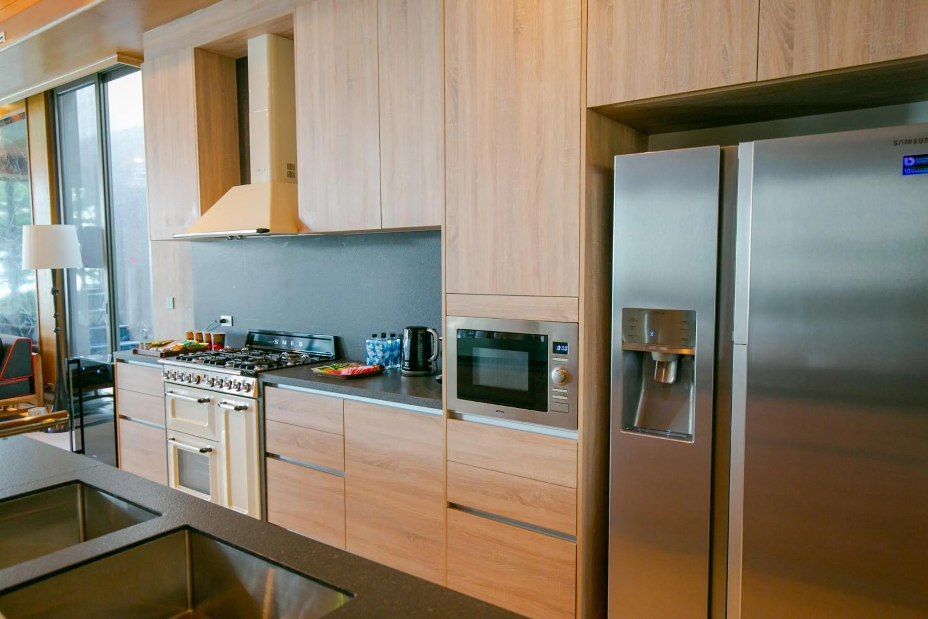 Kitchen or kitchenette in Baba Beach Club Natai Luxury Pool Villa Hotel by Sri panwa - SHA Plus