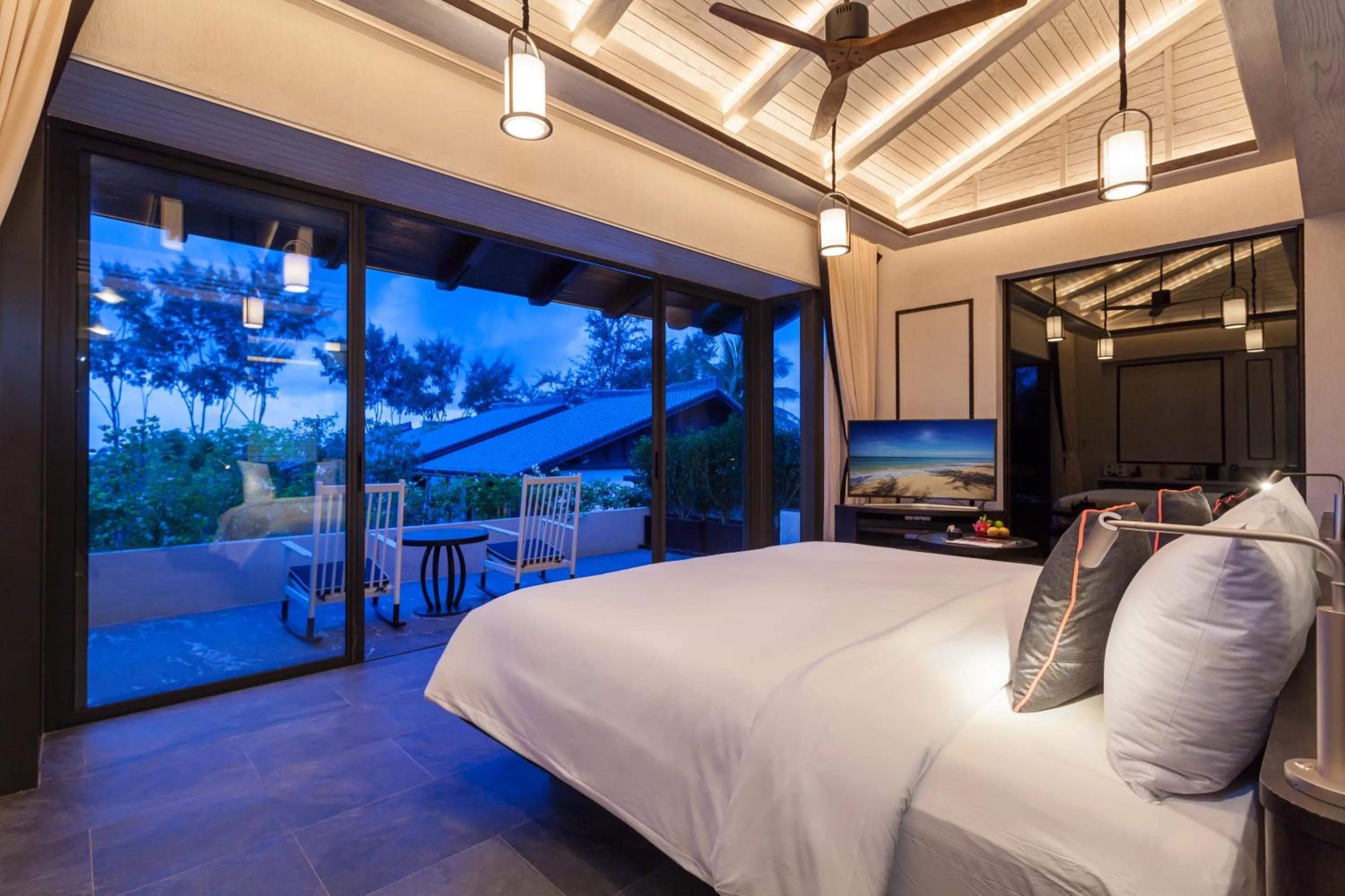 Bedroom, Bed in Baba Beach Club Natai Luxury Pool Villa Hotel by Sri panwa - SHA Plus
