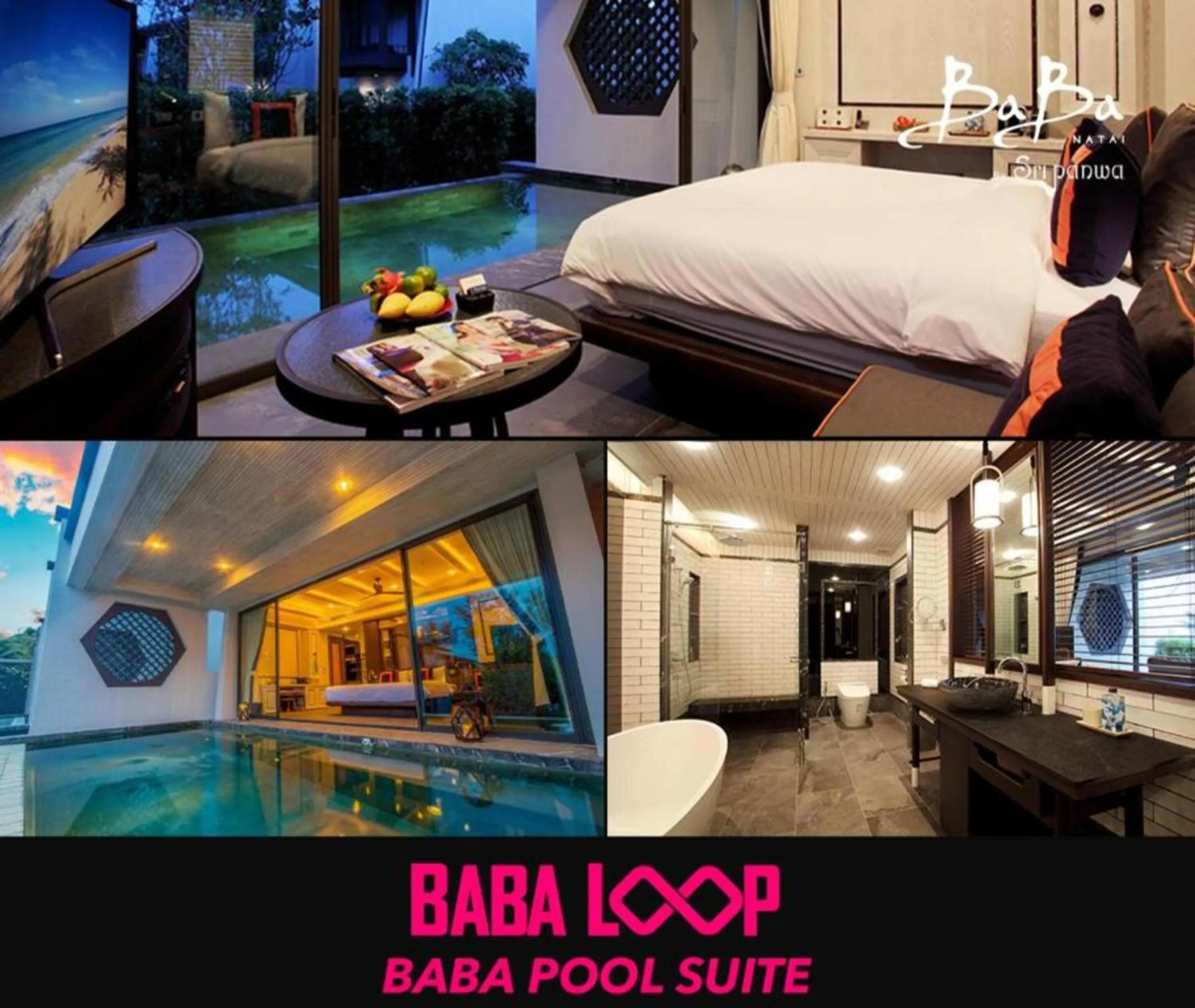 Bedroom in Baba Beach Club Natai Luxury Pool Villa Hotel by Sri panwa - SHA Plus