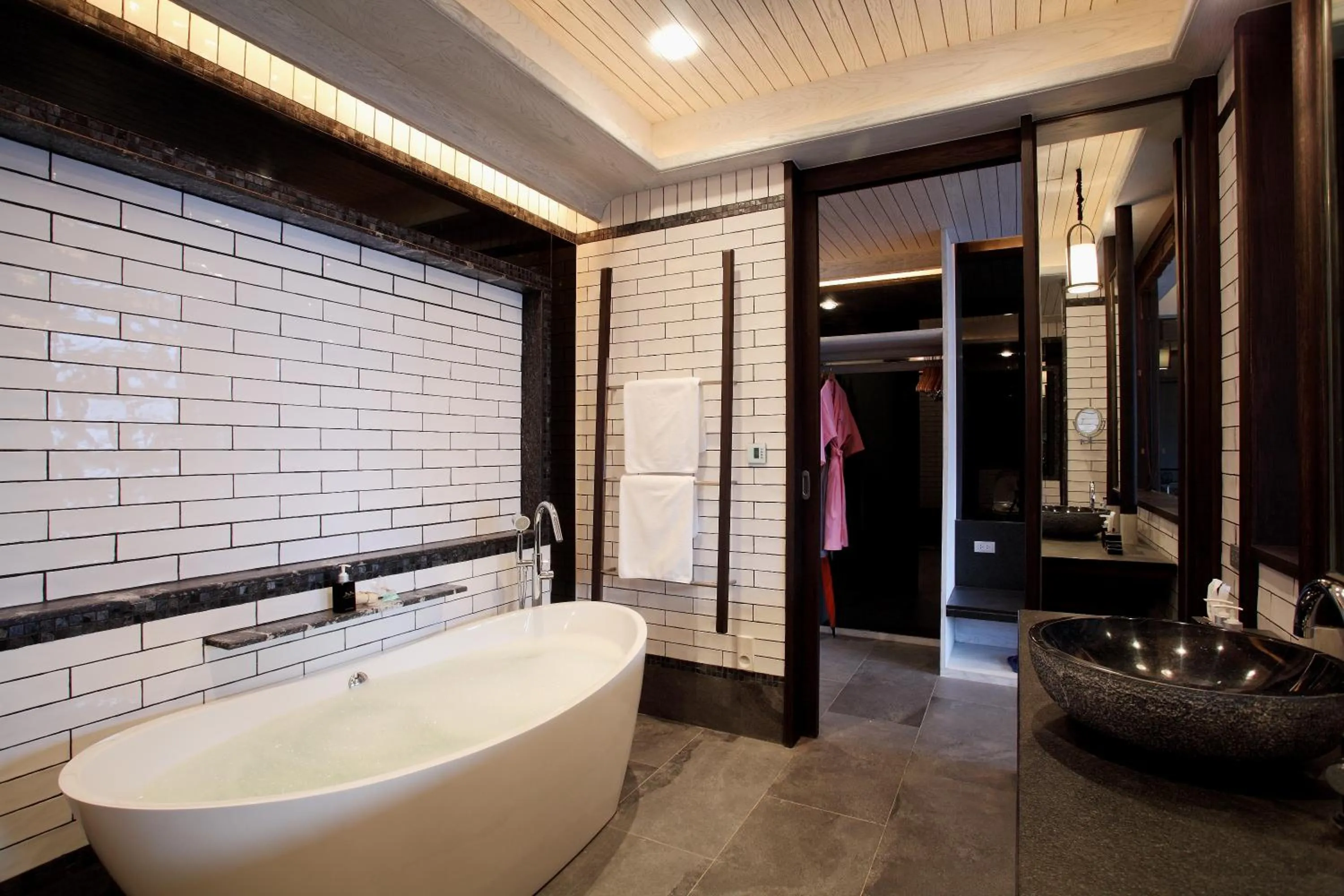 Bathroom in Baba Beach Club Natai Luxury Pool Villa Hotel by Sri panwa - SHA Plus
