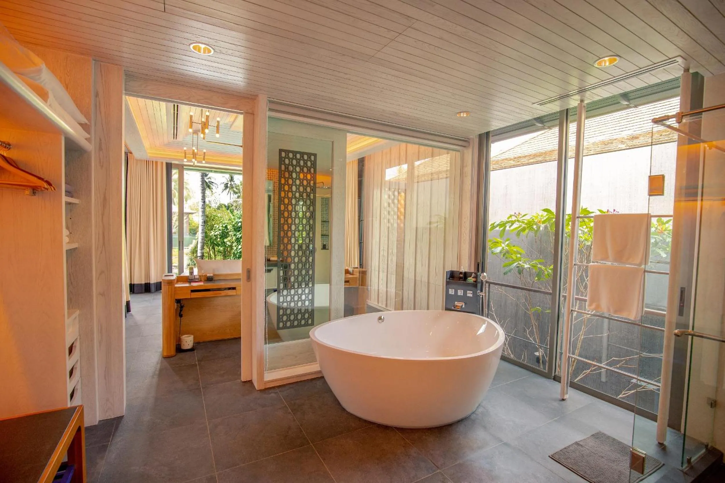 Bathroom in Baba Beach Club Natai Luxury Pool Villa Hotel by Sri panwa - SHA Plus