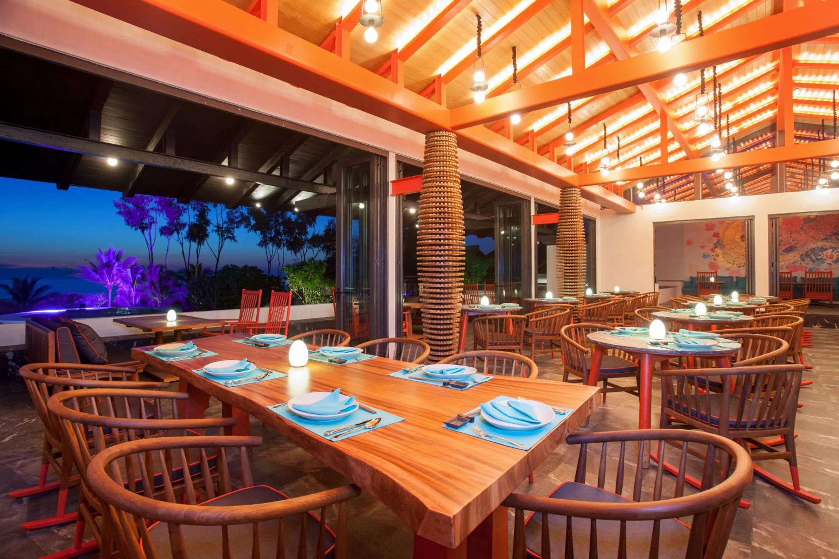 Restaurant/places to eat in Baba Beach Club Natai Luxury Pool Villa Hotel by Sri panwa - SHA Plus