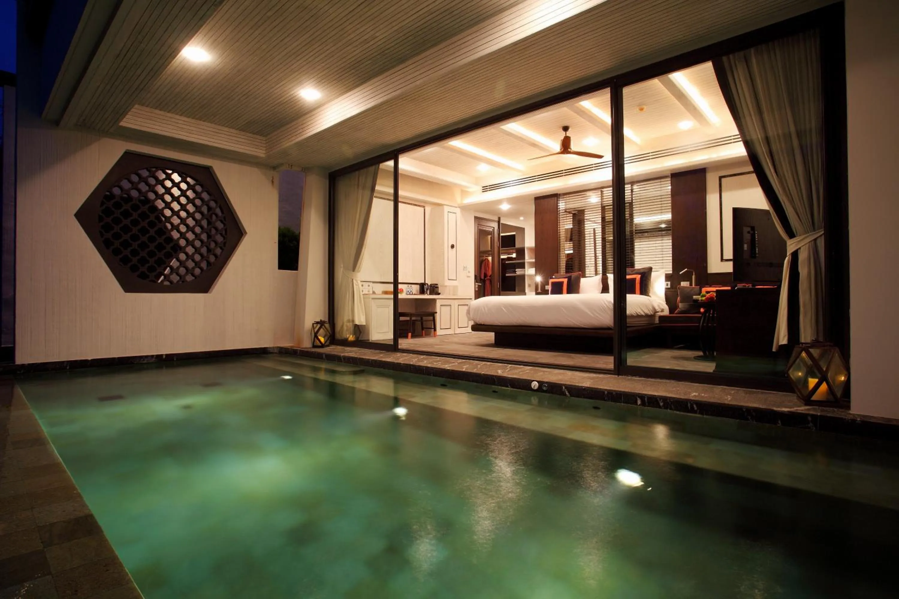 Bedroom in Baba Beach Club Natai Luxury Pool Villa Hotel by Sri panwa - SHA Plus