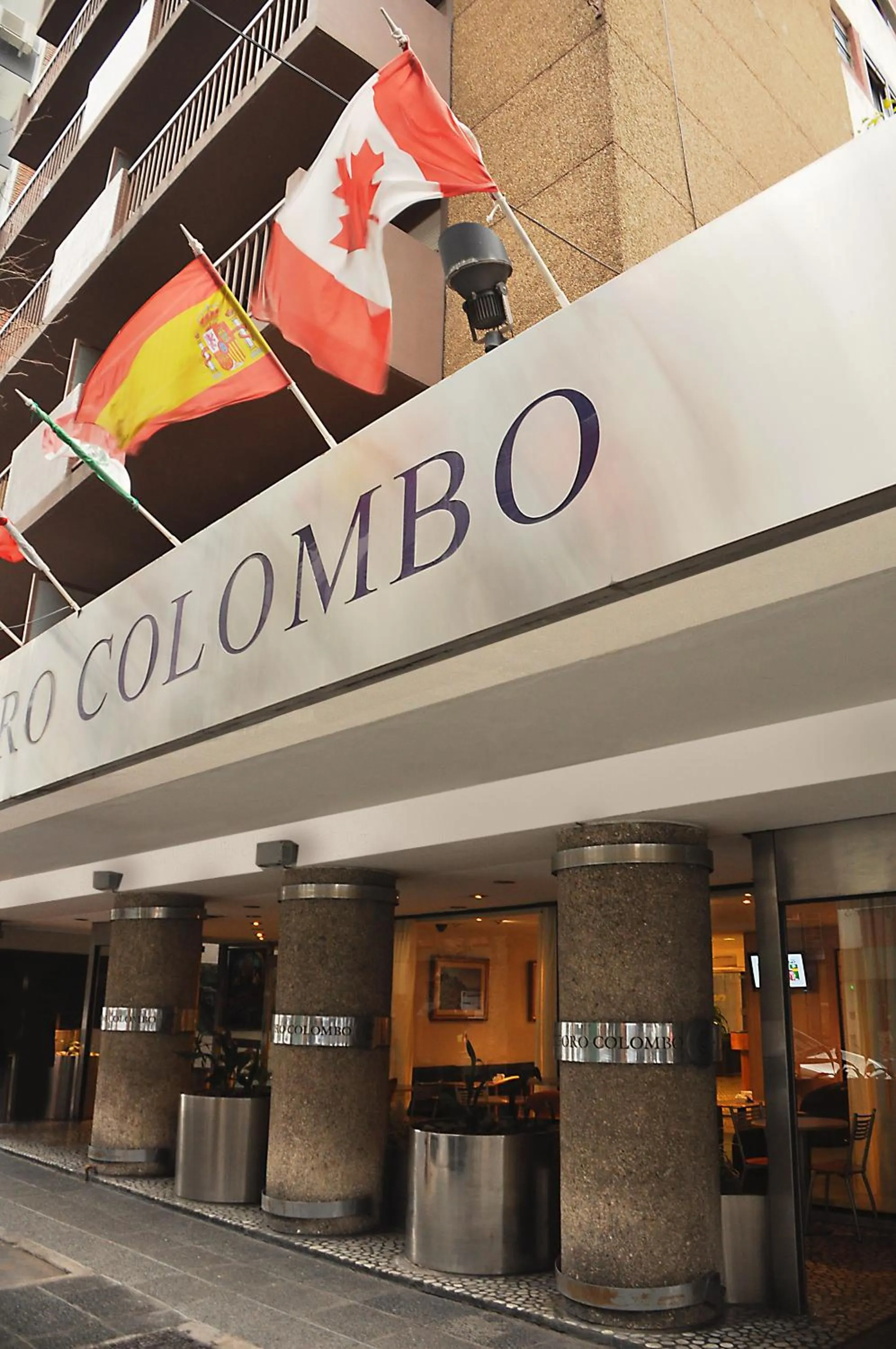 Facade/entrance in Hotel Cristoforo Colombo
