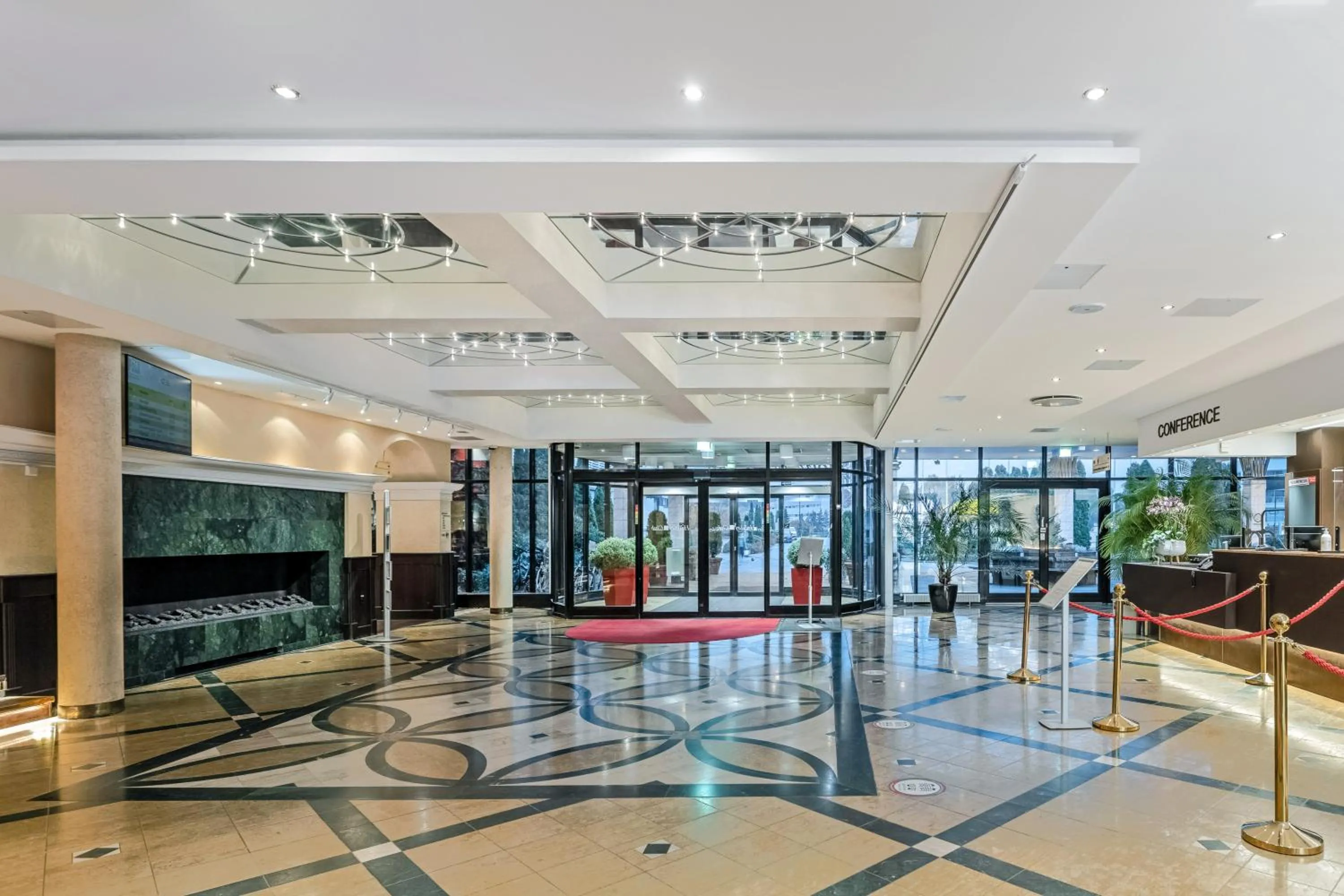 Lobby or reception in Holiday Club Turun Caribia Superior Apartments