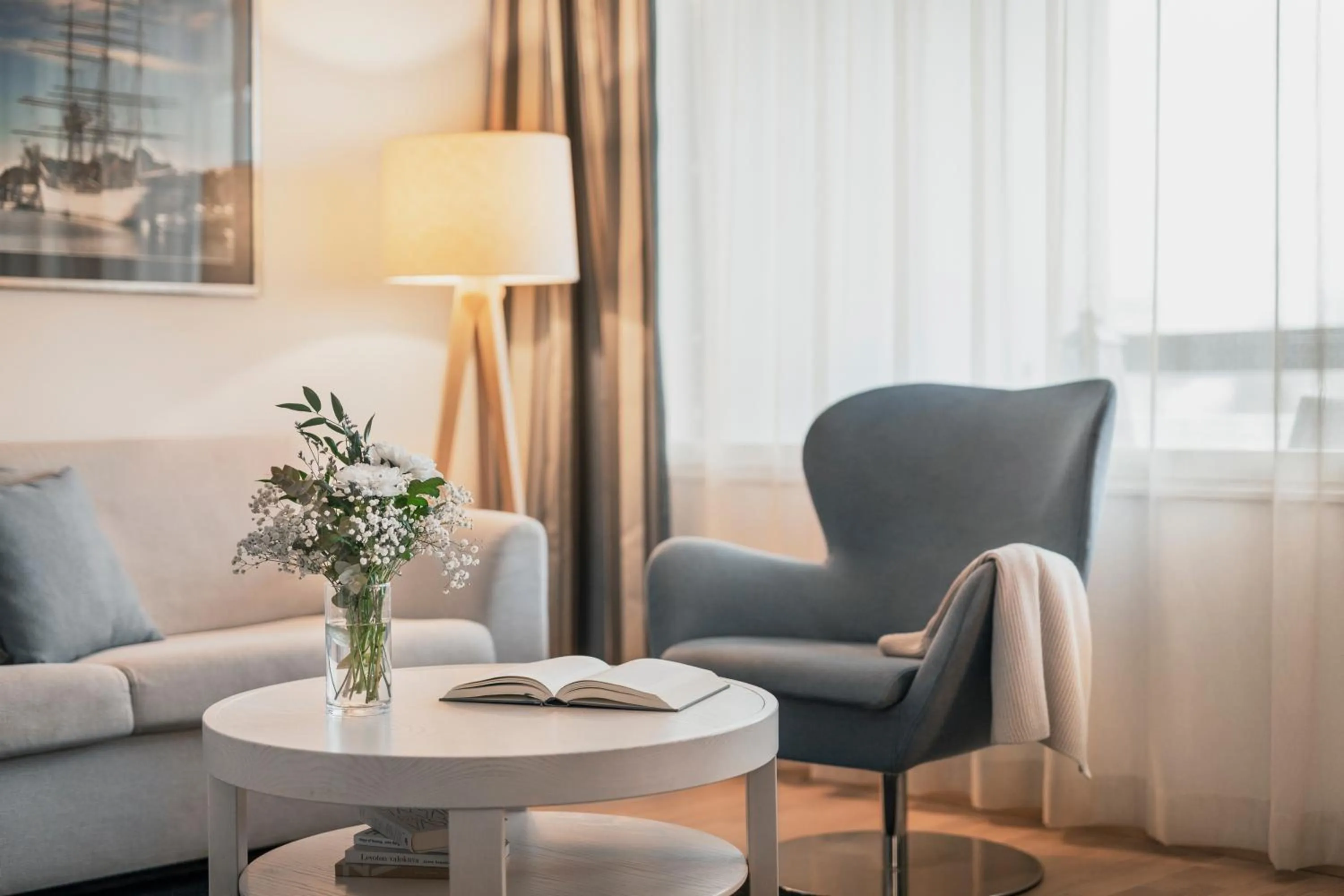 Living room in Holiday Club Turun Caribia Superior Apartments