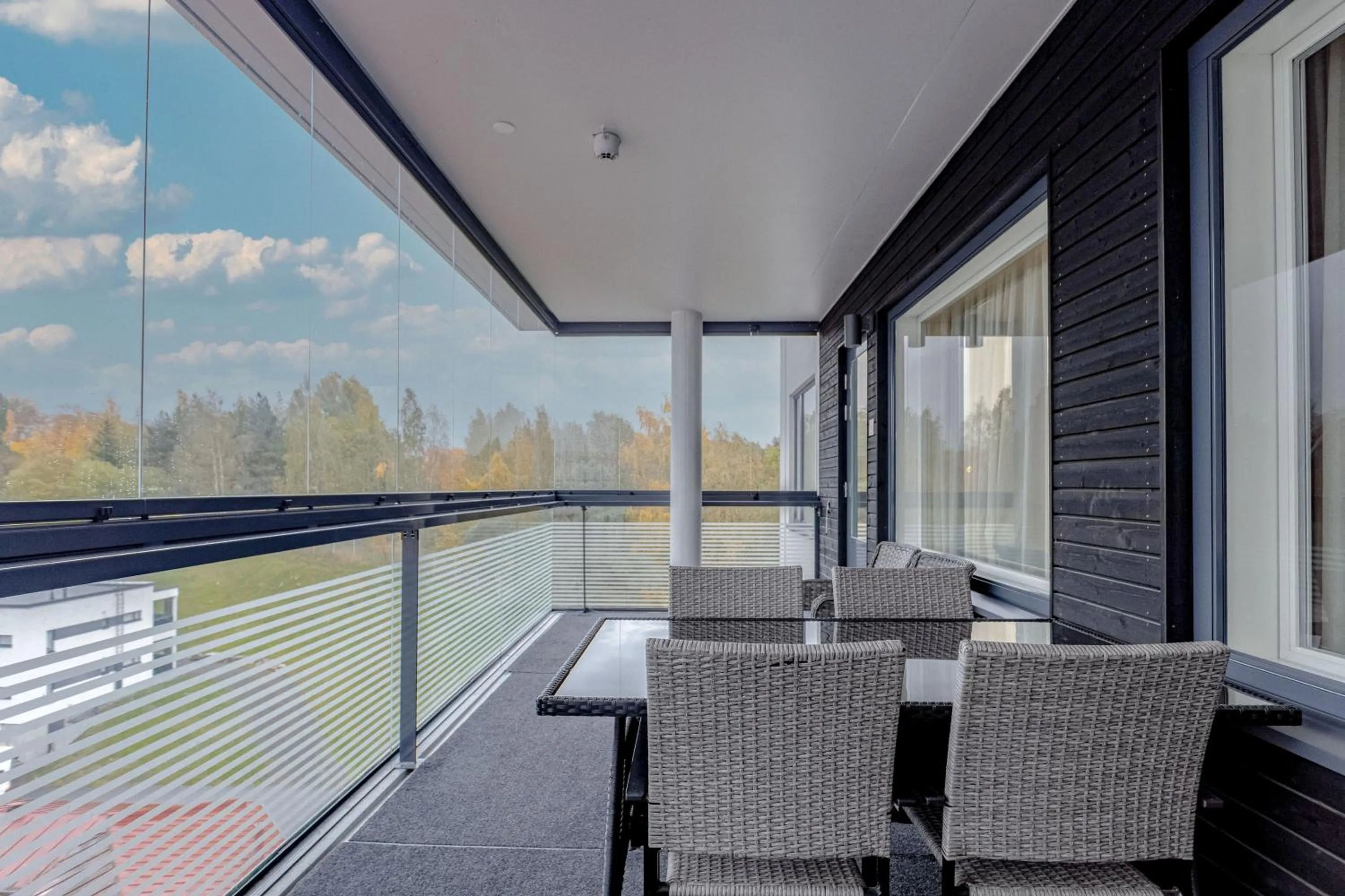 Balcony/Terrace in Holiday Club Turun Caribia Superior Apartments