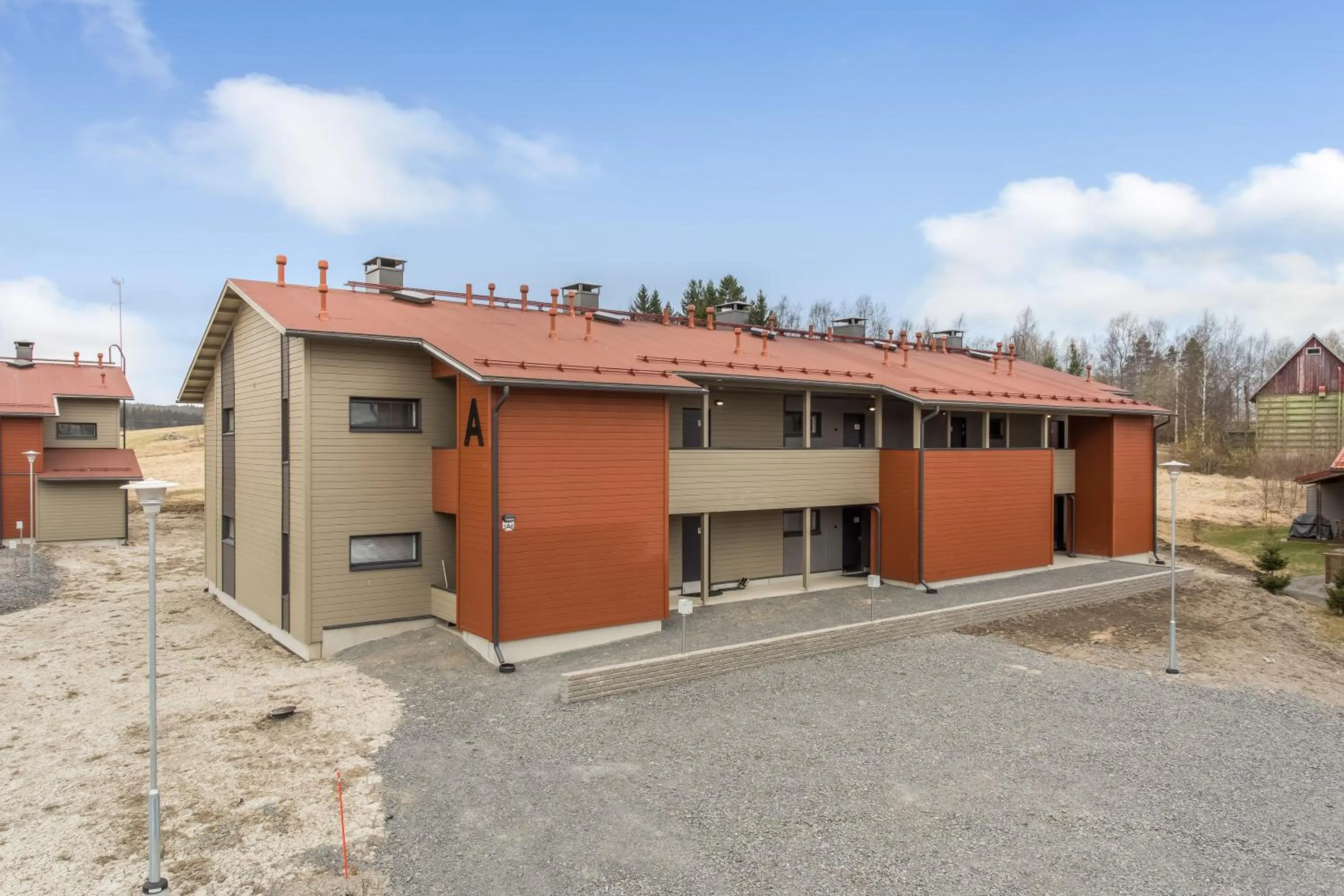 Facade/entrance in Holiday Club Himos Superior Apartments