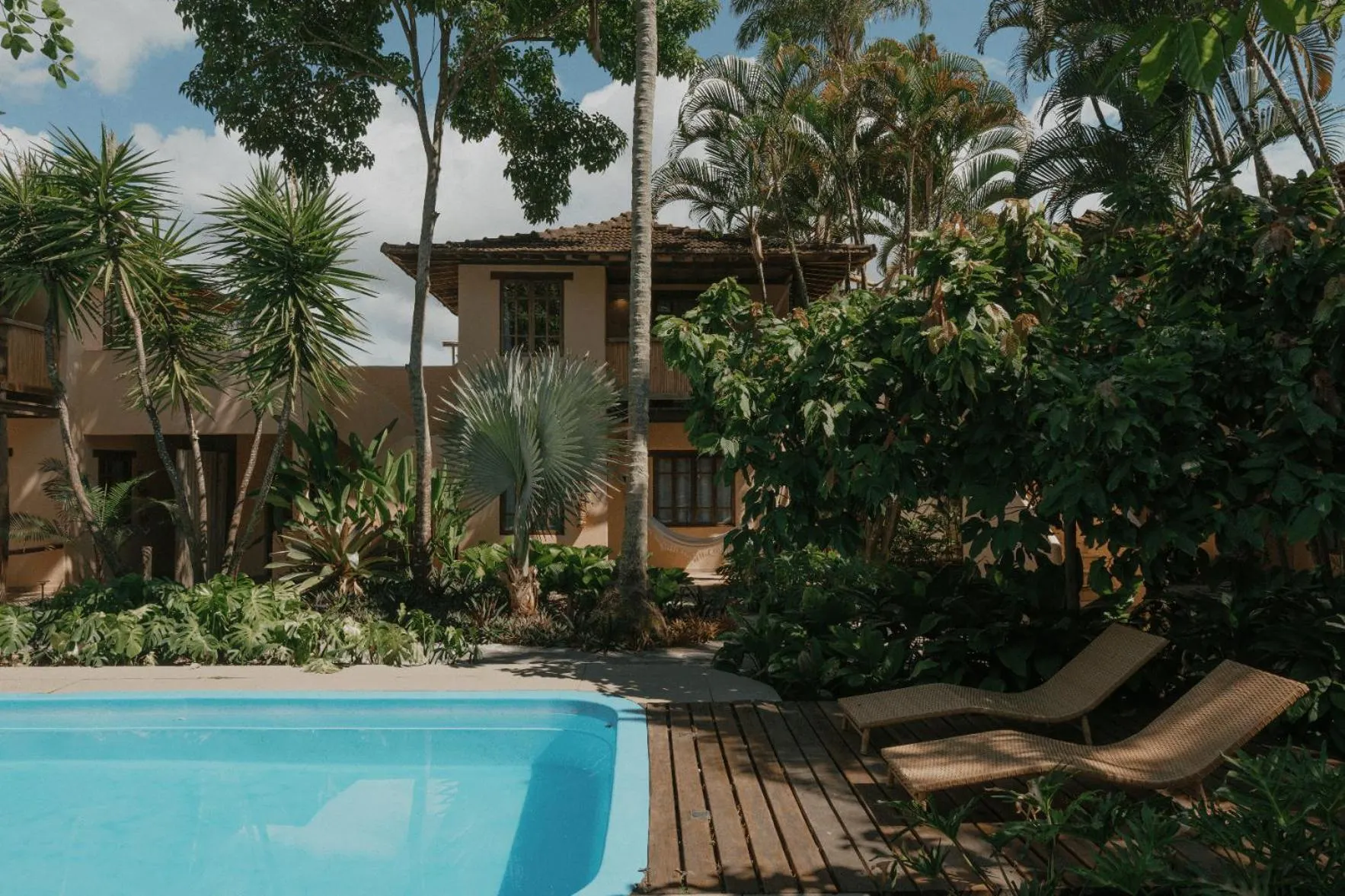 Property building in Pousada Erva Doce