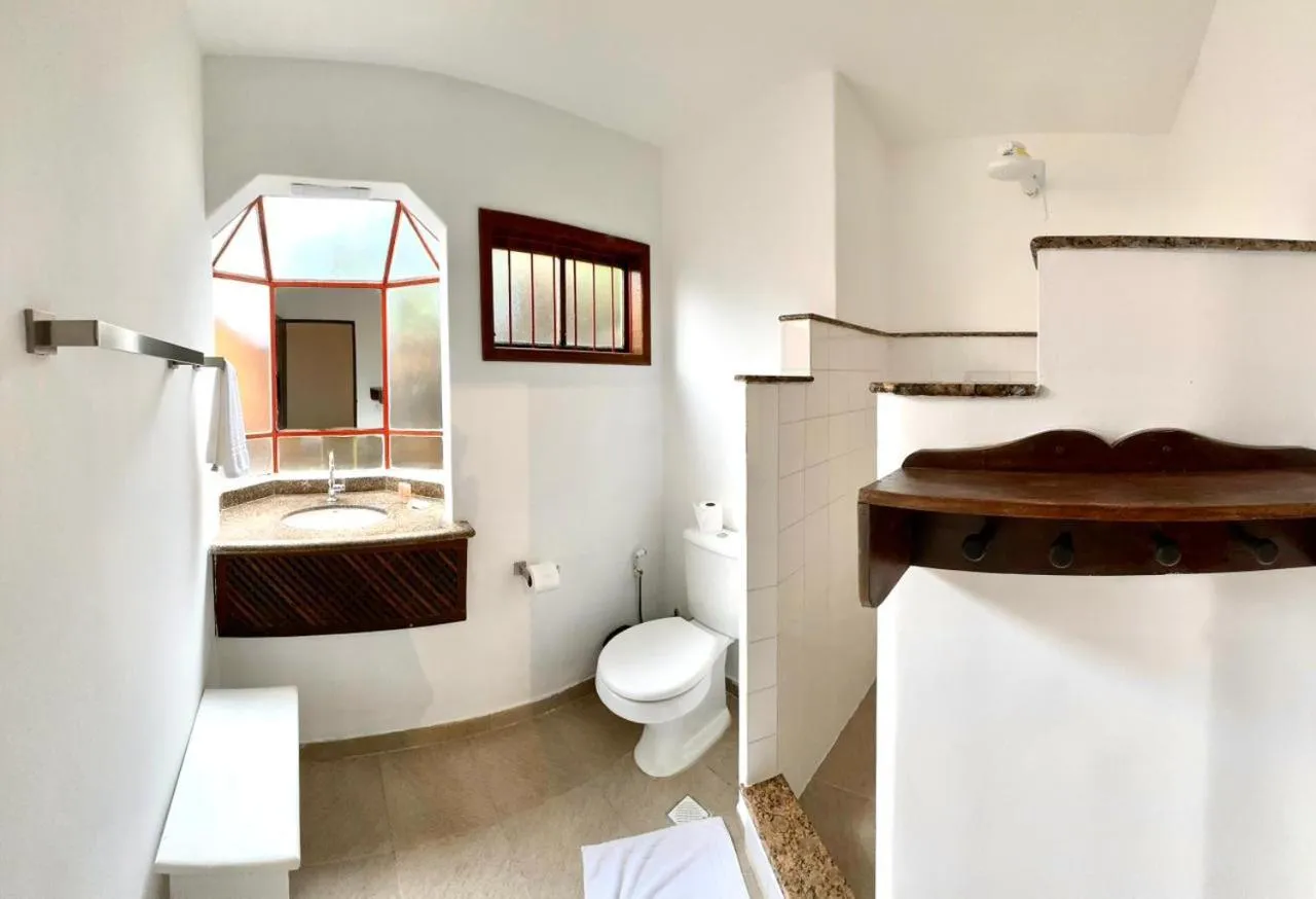 Bathroom in Pousada Erva Doce