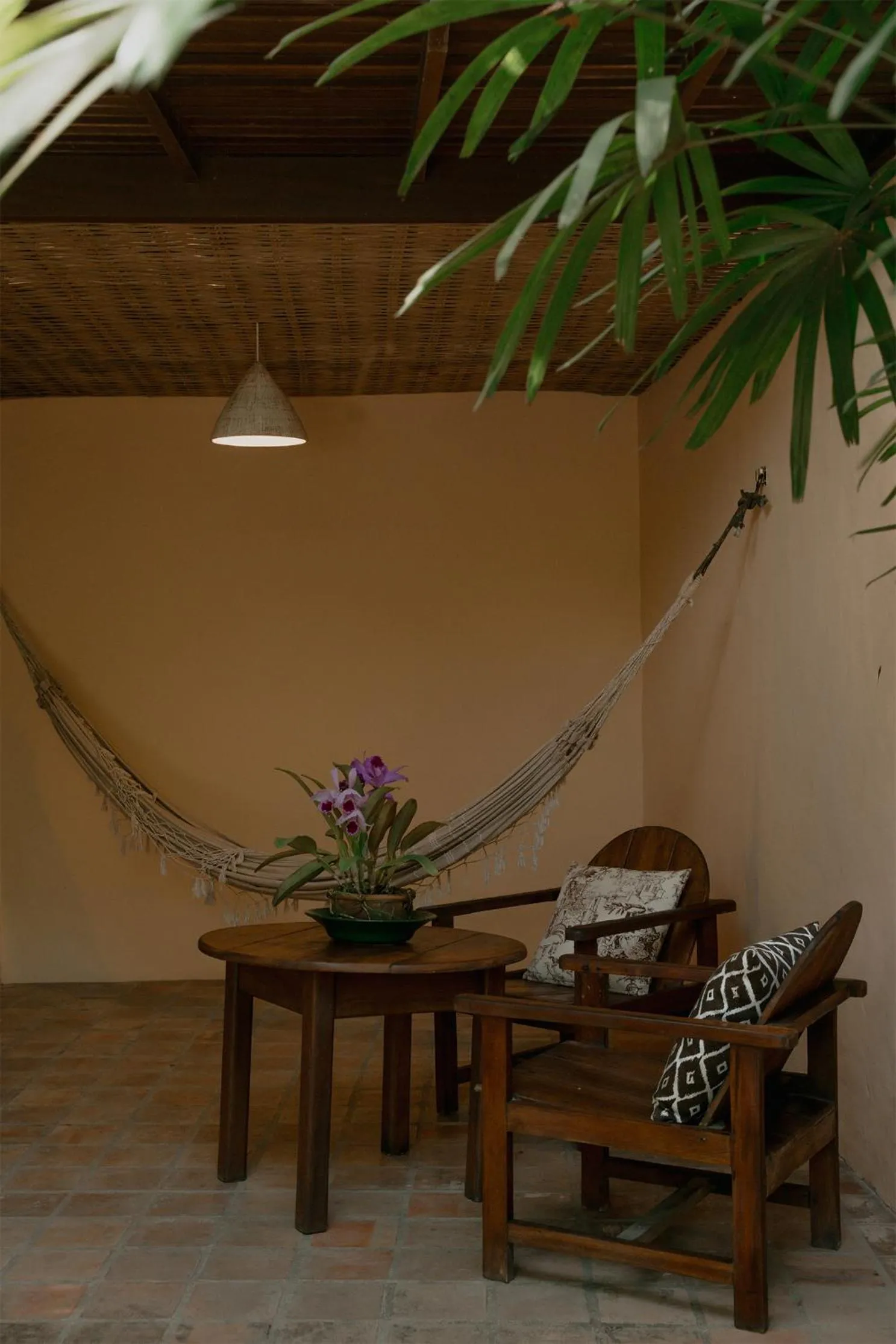 Patio in Pousada Erva Doce
