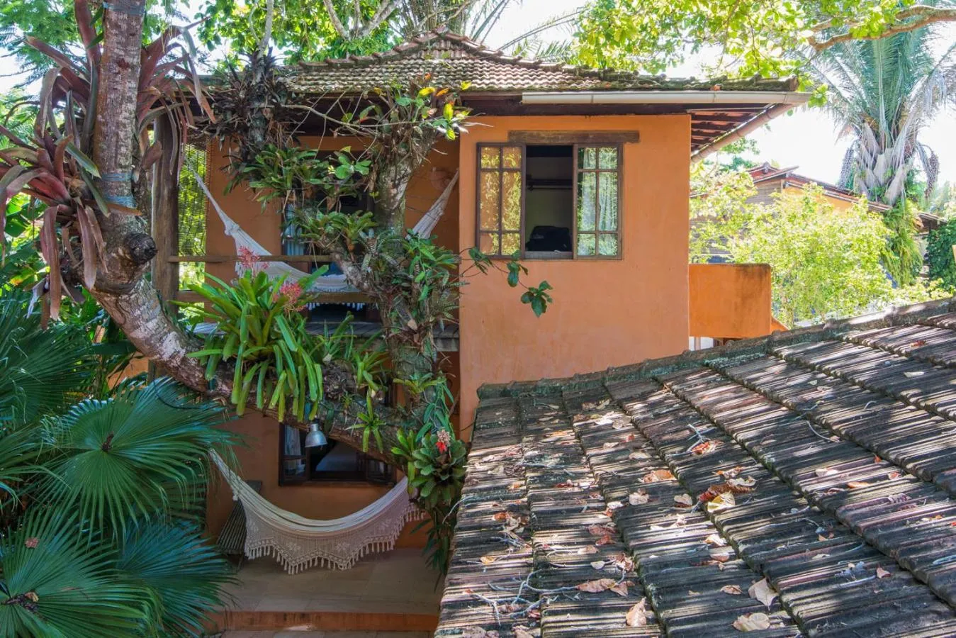 Balcony/Terrace in Pousada Erva Doce