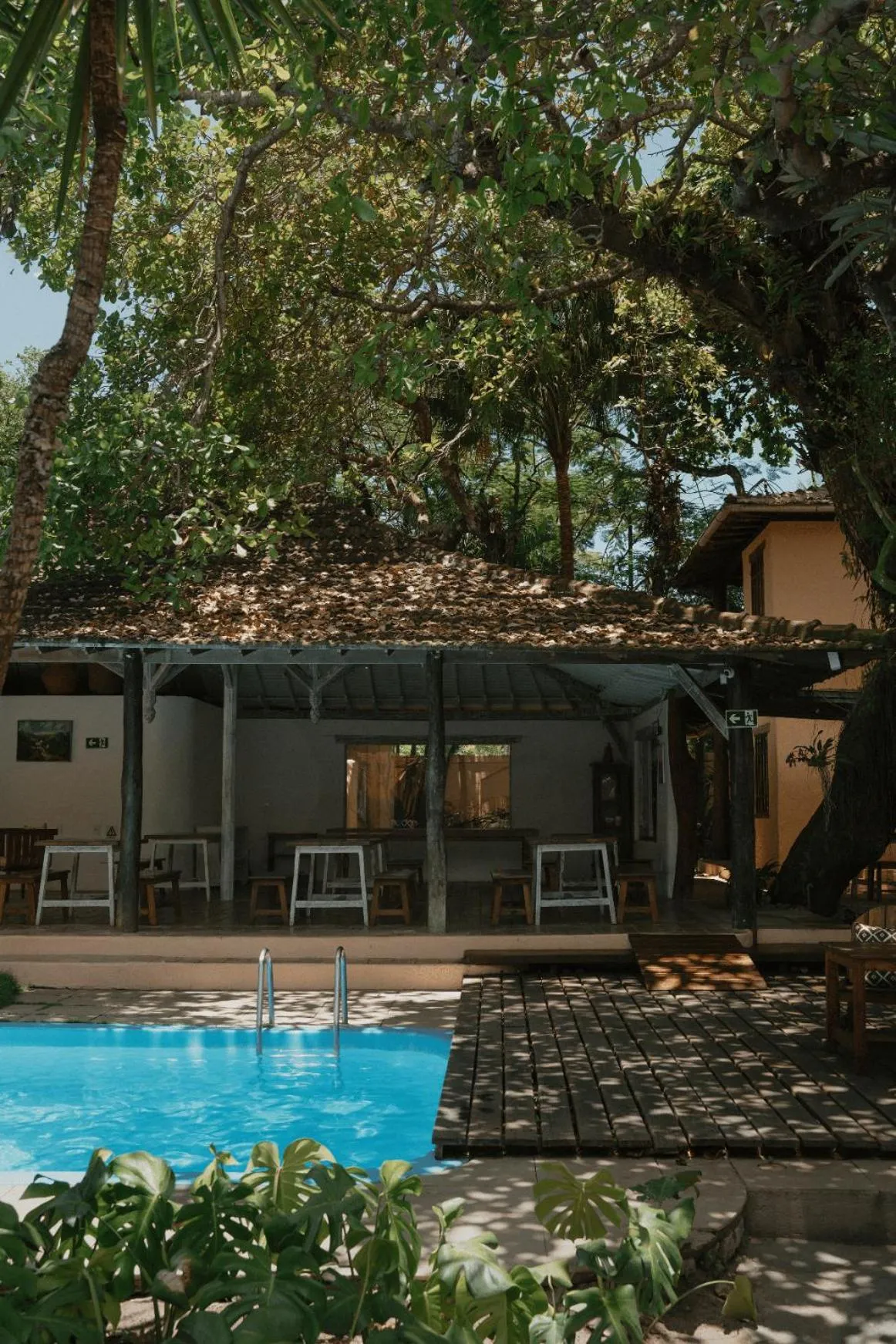 Garden in Pousada Erva Doce