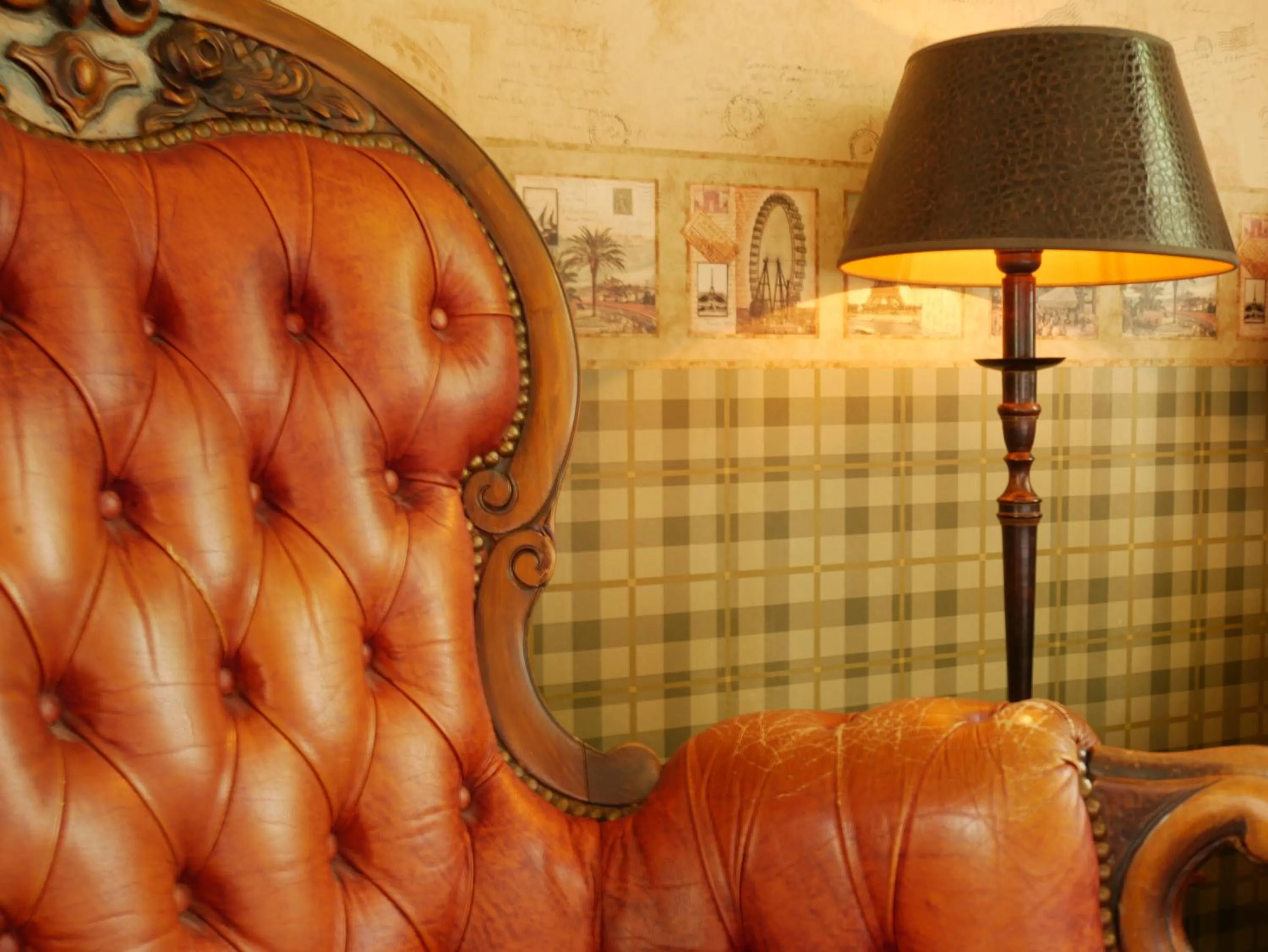 Seating area in Hotel Pegasus