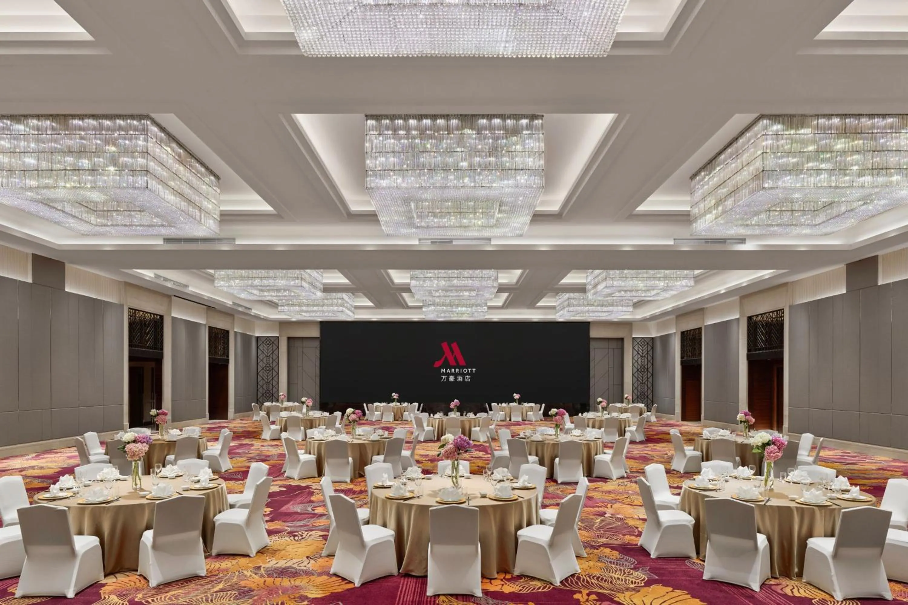 Meeting/conference room in Shanghai Marriott Hotel Yangpu Riverside